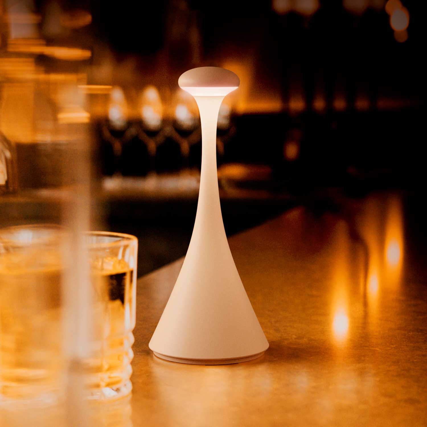 Nudrop - Lampada portatile a led senza fili design per esterno