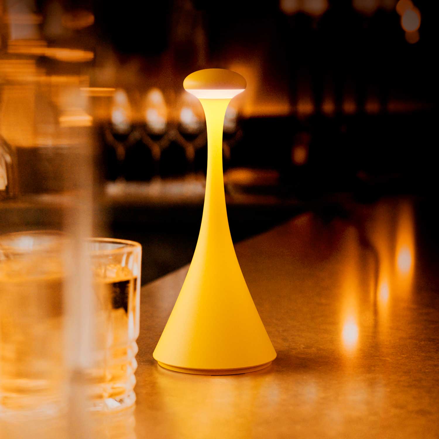 Nudrop - Lampada portatile a led senza fili design per esterno