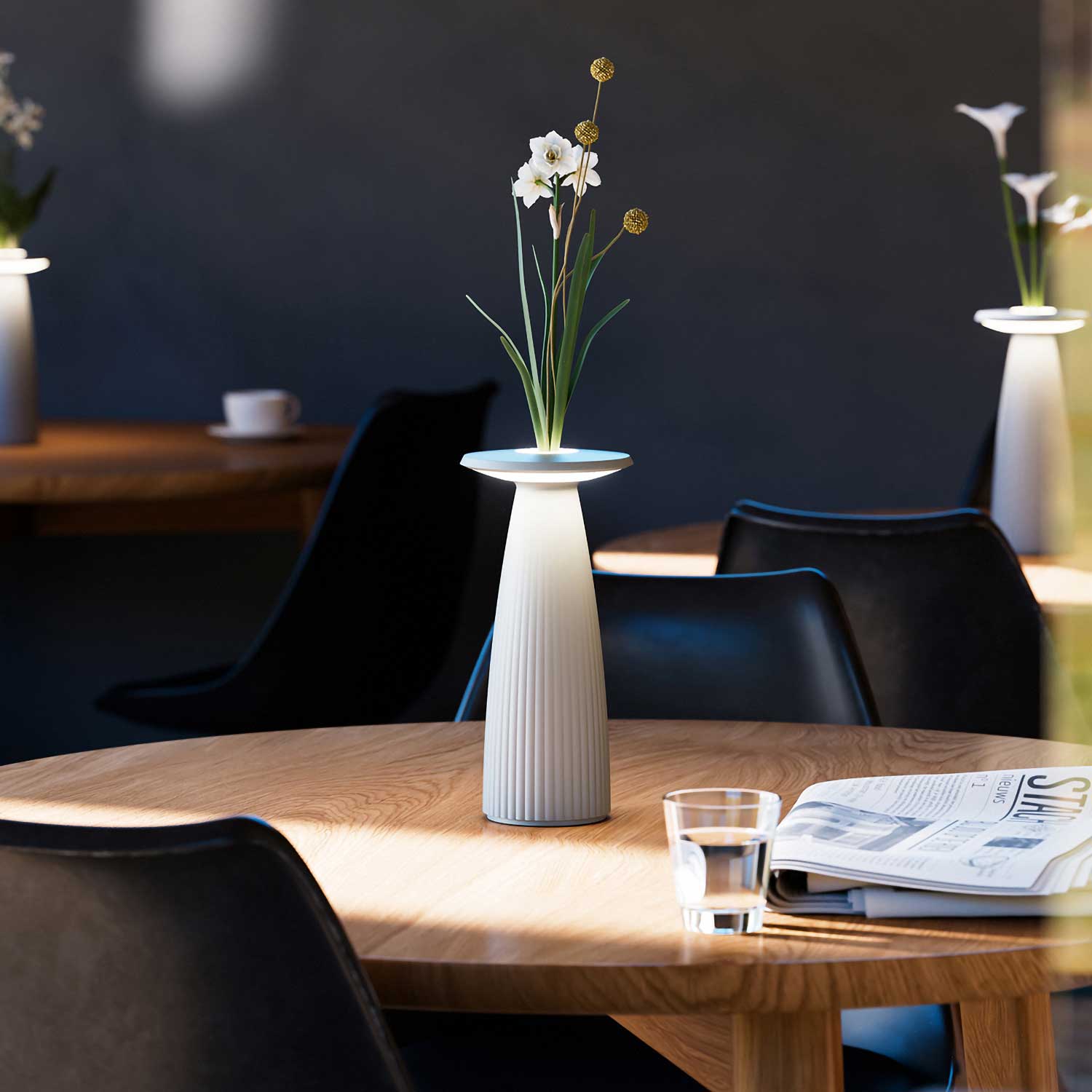 Nuflair - Беспроводная светодиодная переносная лампа дизайн грибок