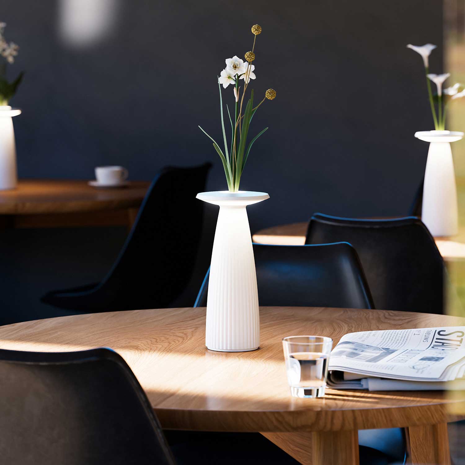 Nuflair - Беспроводная светодиодная переносная лампа дизайн грибок