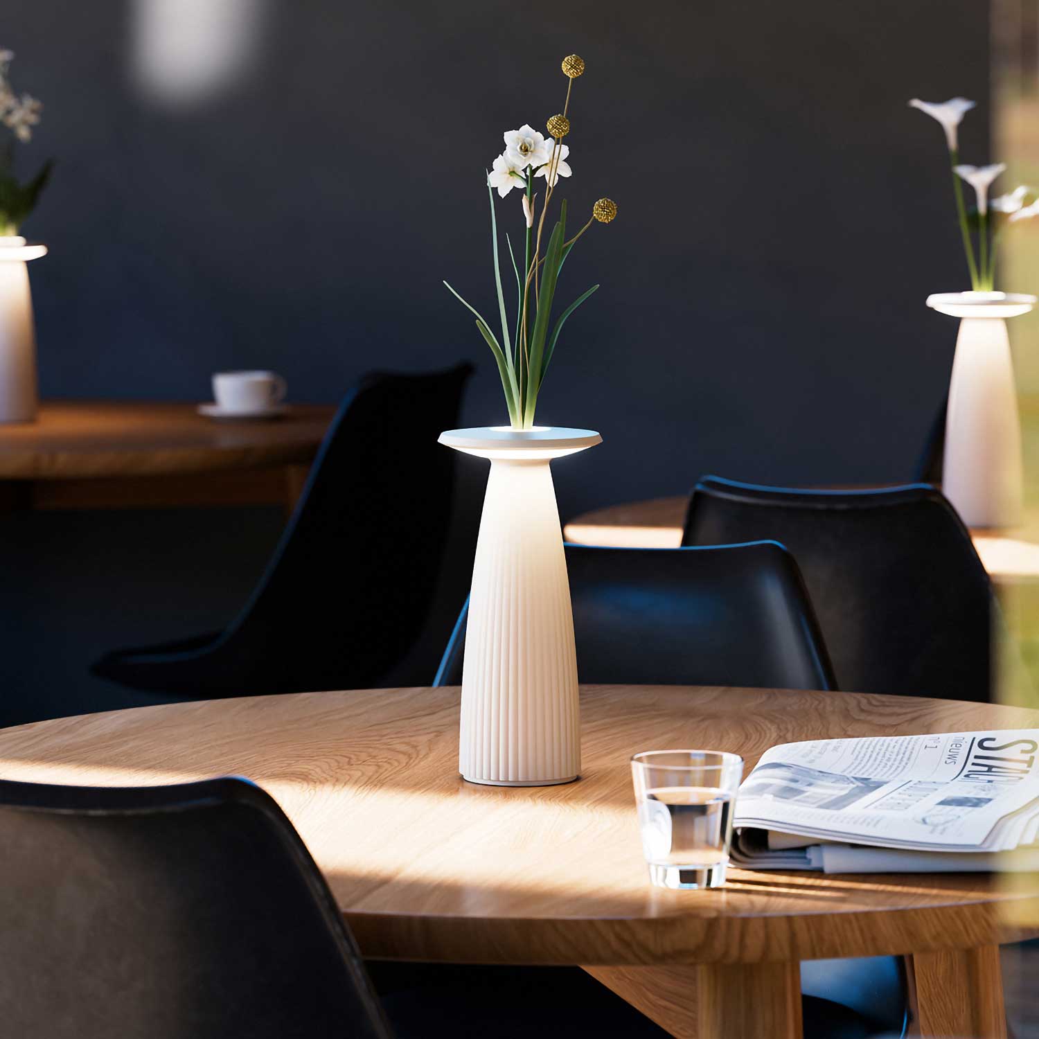 Nuflair - Беспроводная светодиодная переносная лампа дизайн грибок