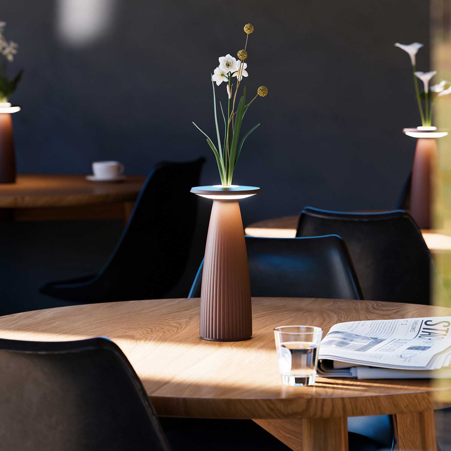 Nuflair - Беспроводная светодиодная переносная лампа дизайн грибок