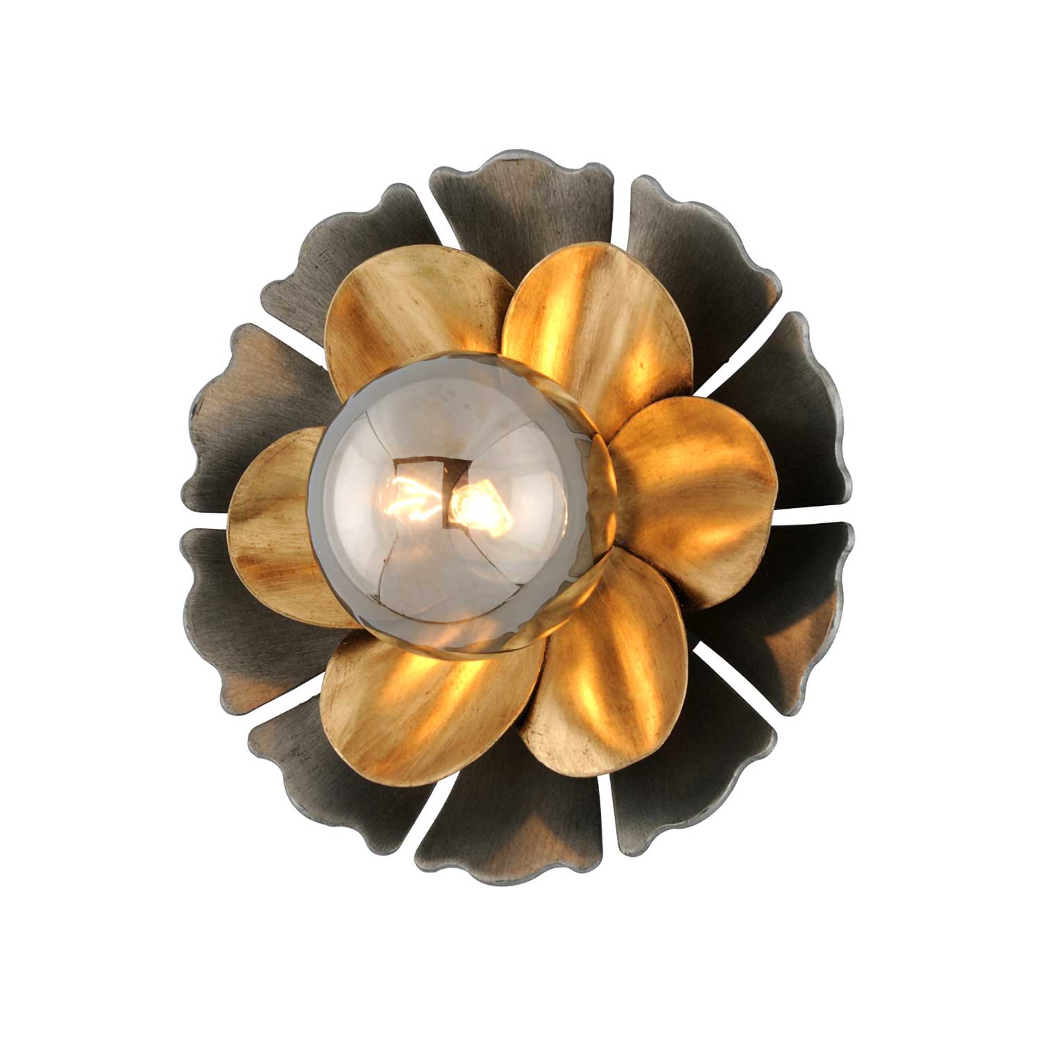 Magic Garden - Aplique de pared en forma de flor de bronce