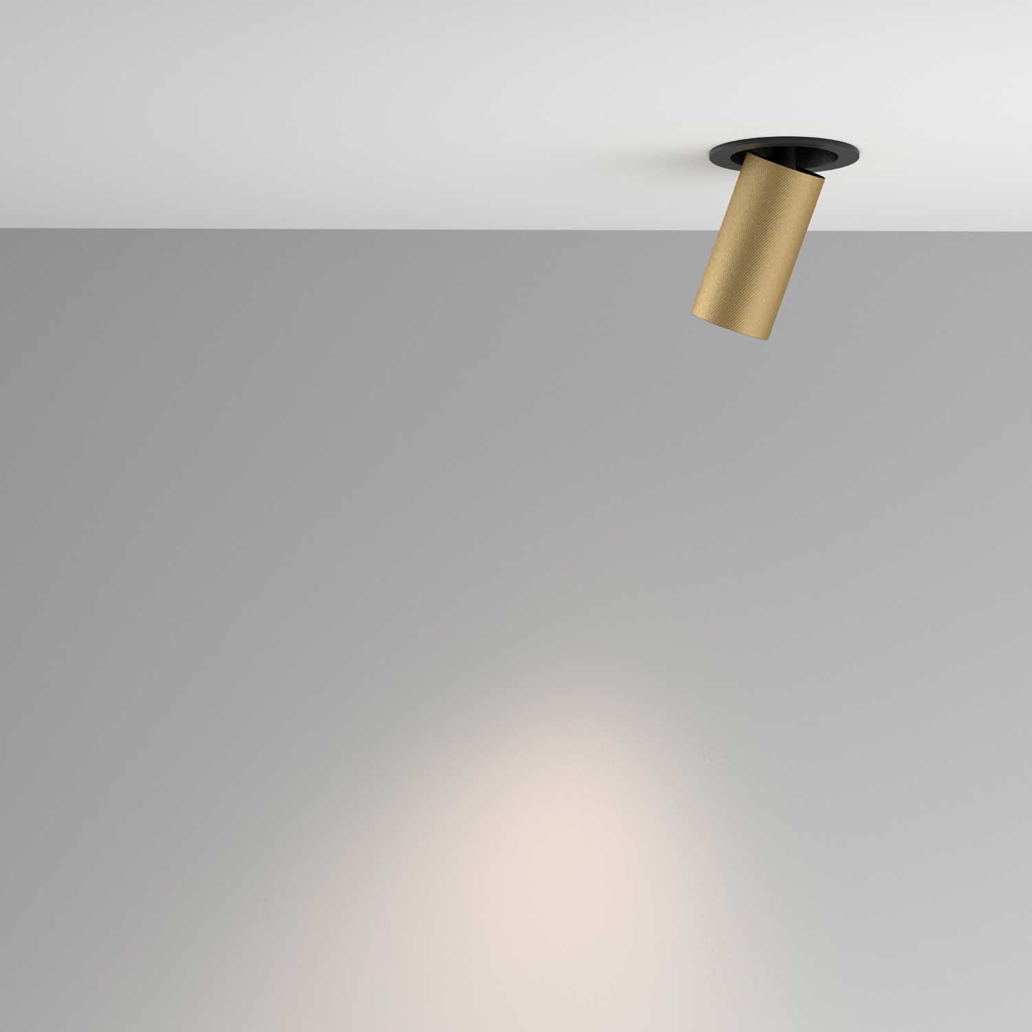 Artisan - Semi-recessed adjustable spotlight ceiling light
