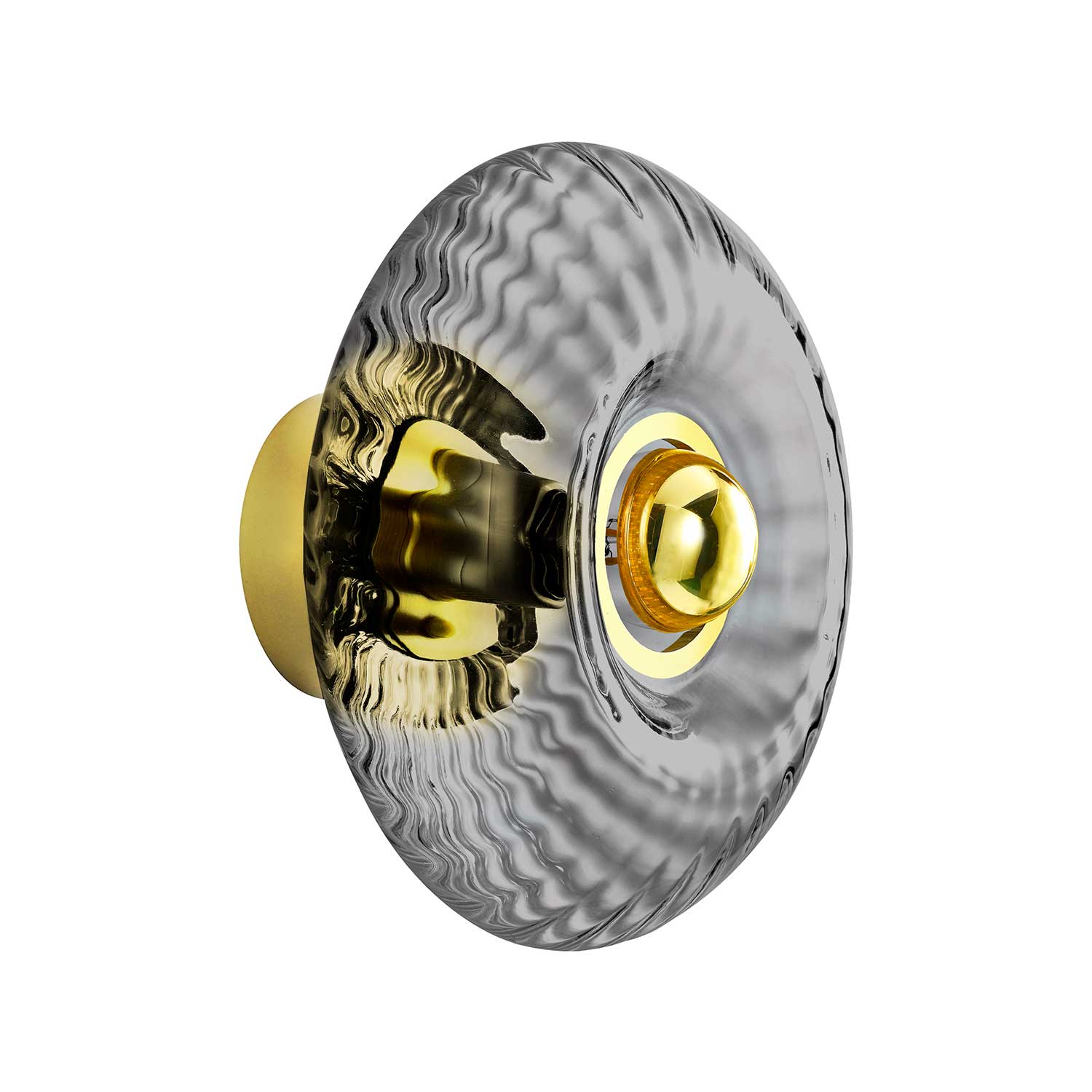 Grace - Colored glass wall sconce design art deco