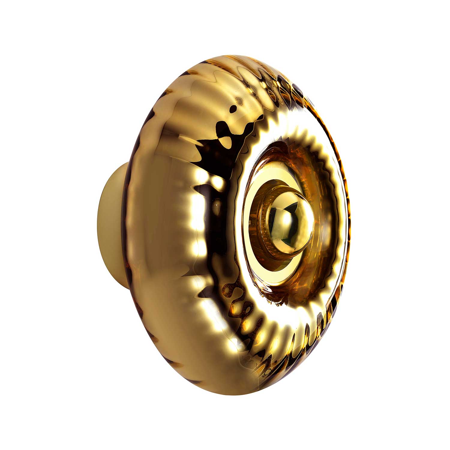 Grace - Colored glass wall sconce design art deco