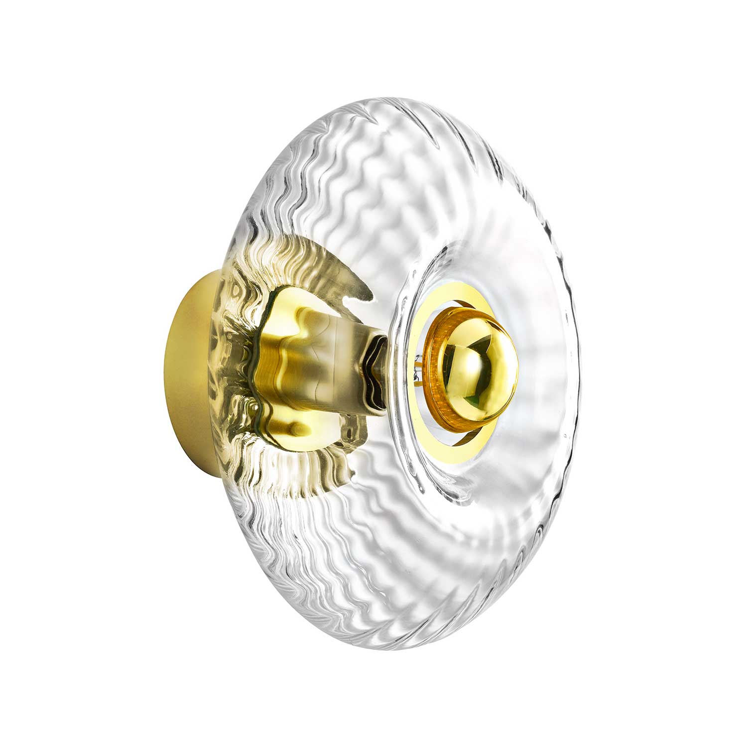 Grace - Colored glass wall sconce design art deco