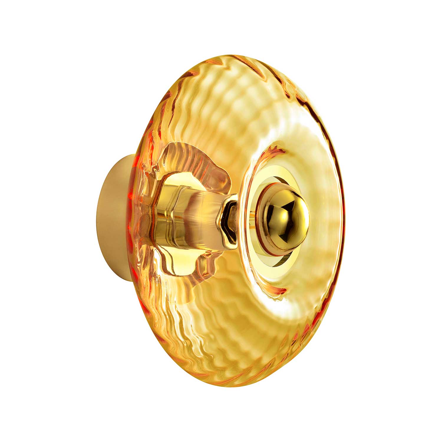 Grace - Colored glass wall sconce design art deco