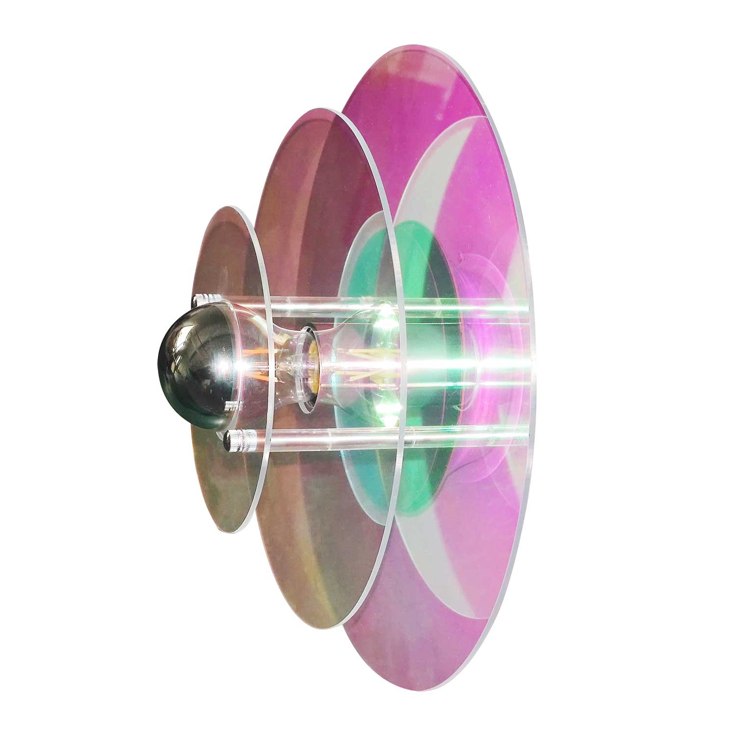 Aurore - Applique murale colorée avec lumière multicolore