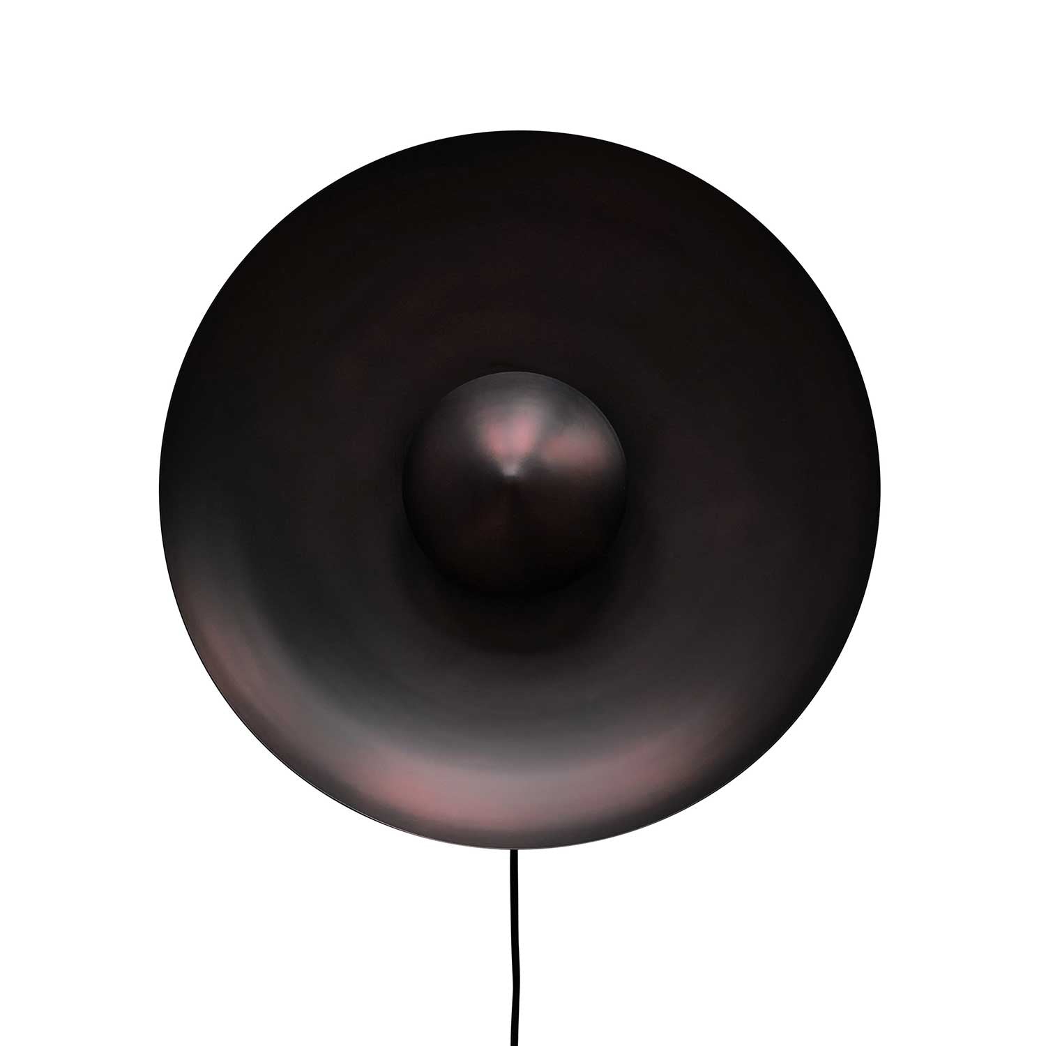Dusk - Applique murale en acier bruni pour salon contemporain