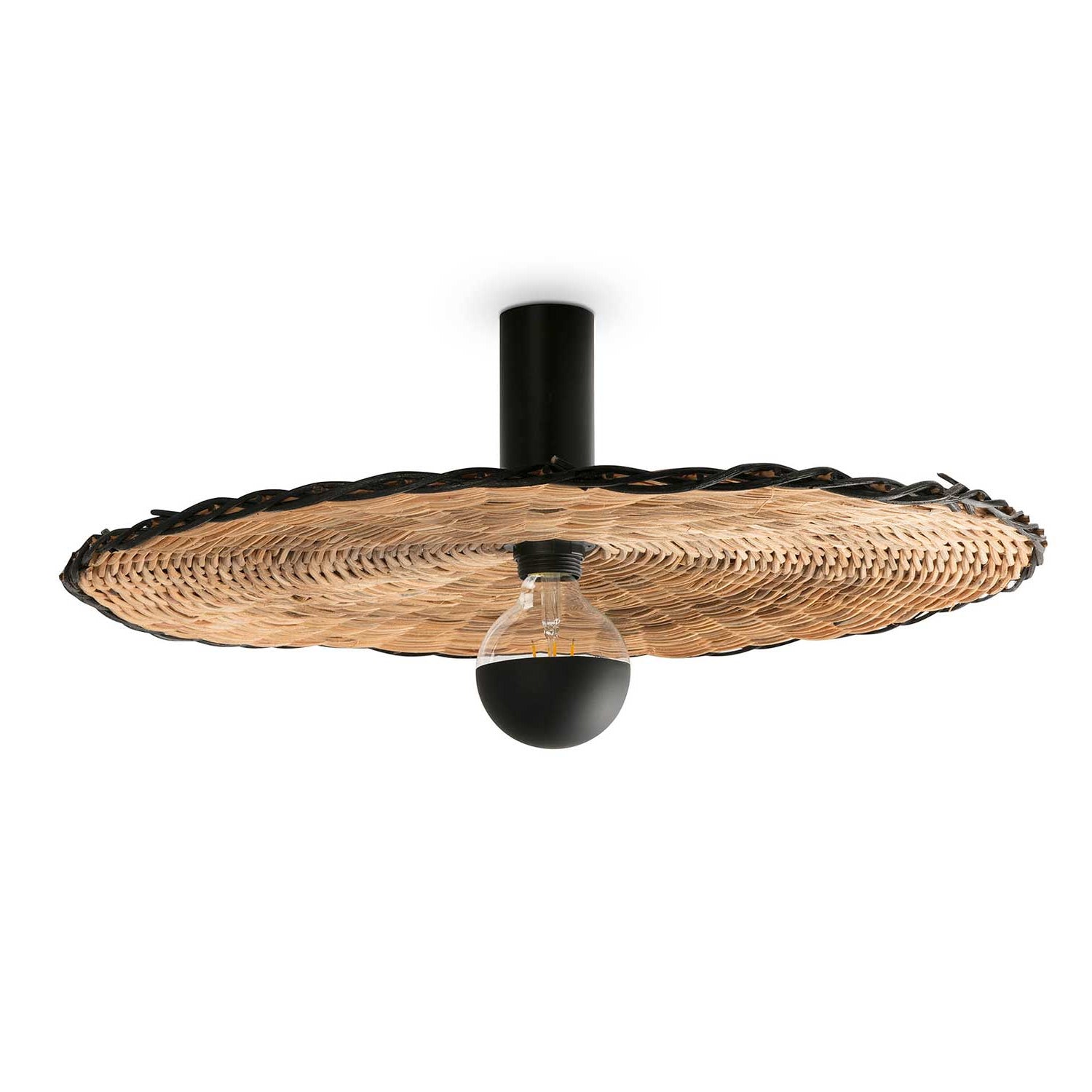 Costas - Bamboo wall ceiling light bohemian living room