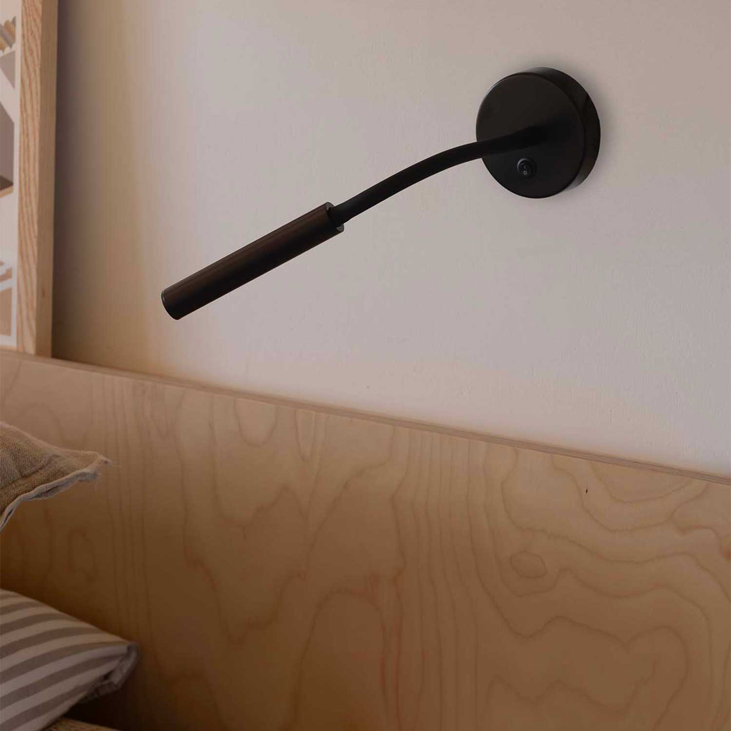 Kale - Aplique de pared led lector para dormitorio moderno