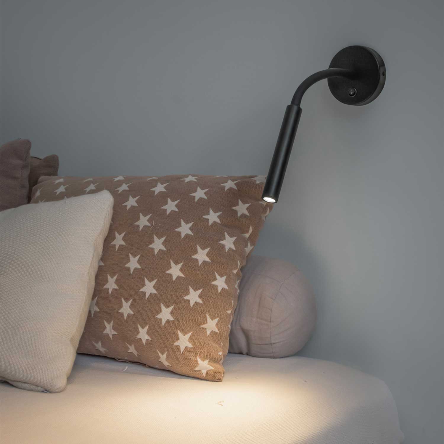 Kale - Aplique de pared led lector para dormitorio moderno