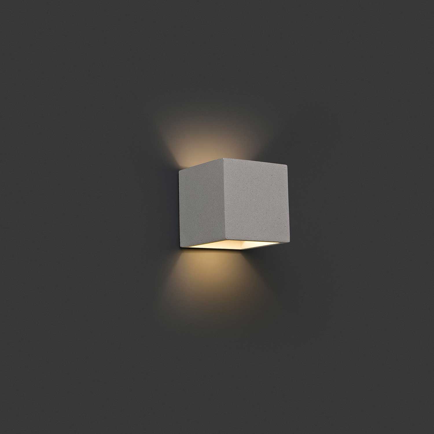Kamen - Wall sconce in cement for modern bedroom