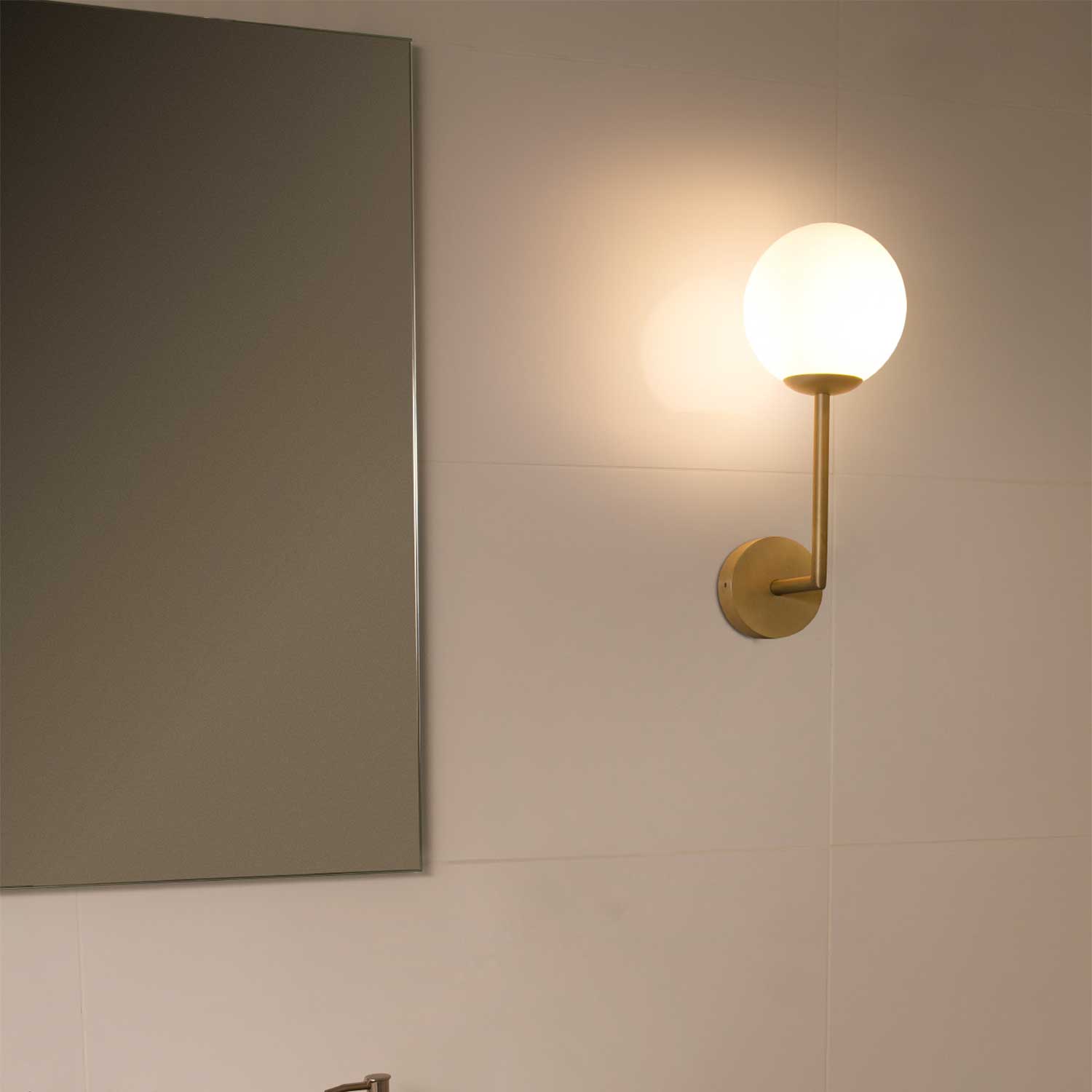 Gala - Applique murale design étanche IP44 pour salle de bain