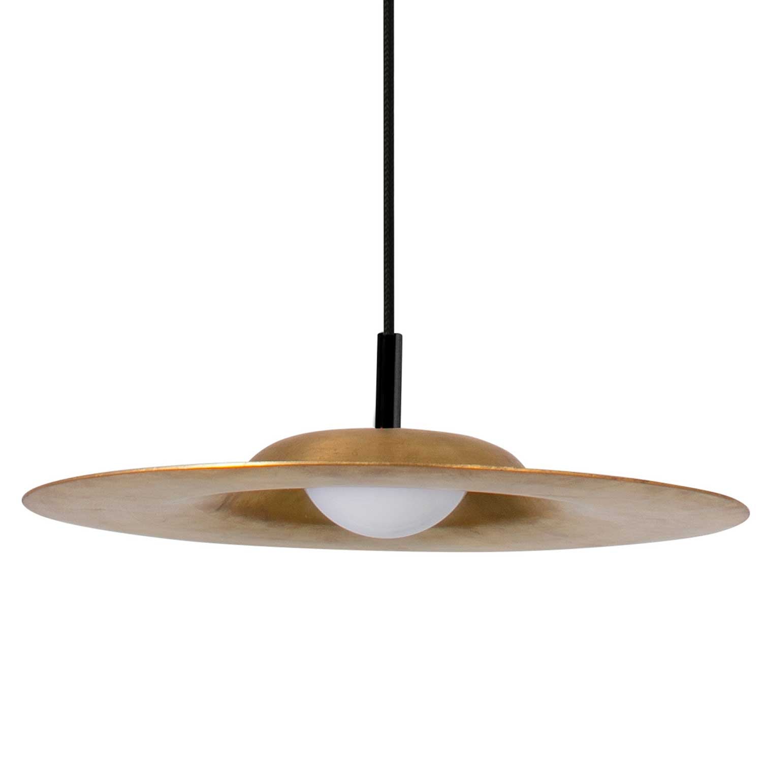 Cosmos - Lámpara colgante de latón para comedor art déco