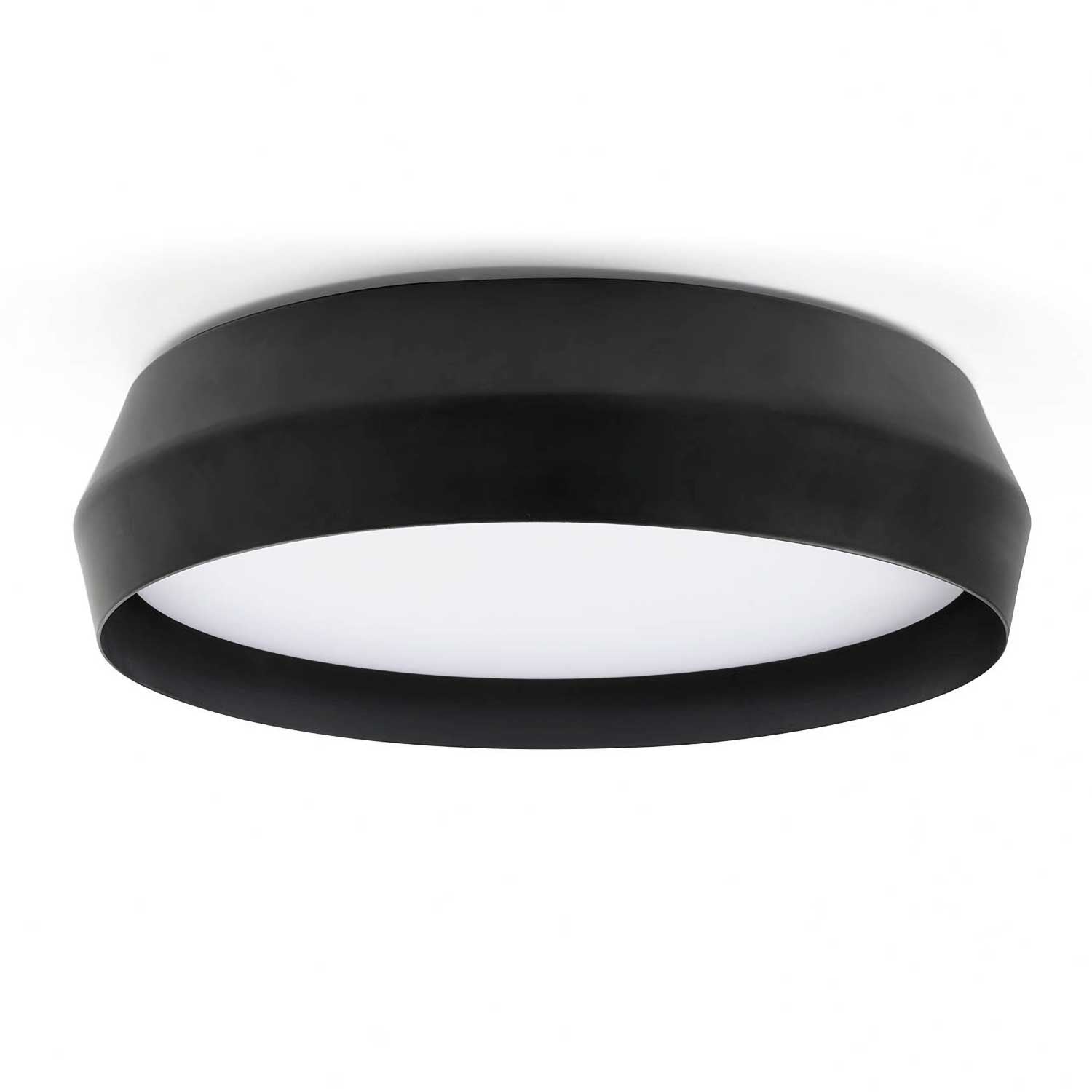 Shoku - Plafonnier rond en acier à led design moderne