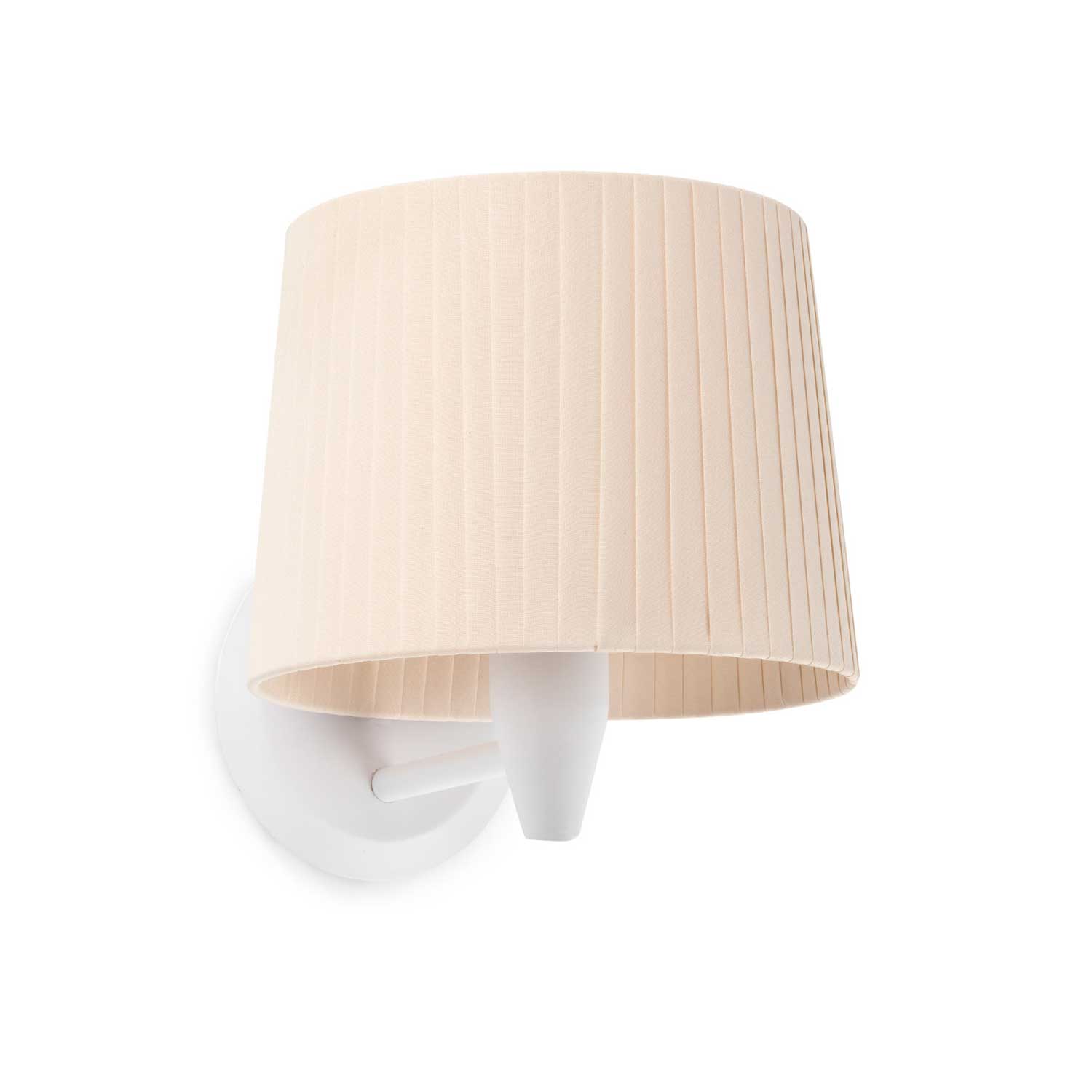 Samba - Aplique de pared moderno de tela para salón y dormitorio