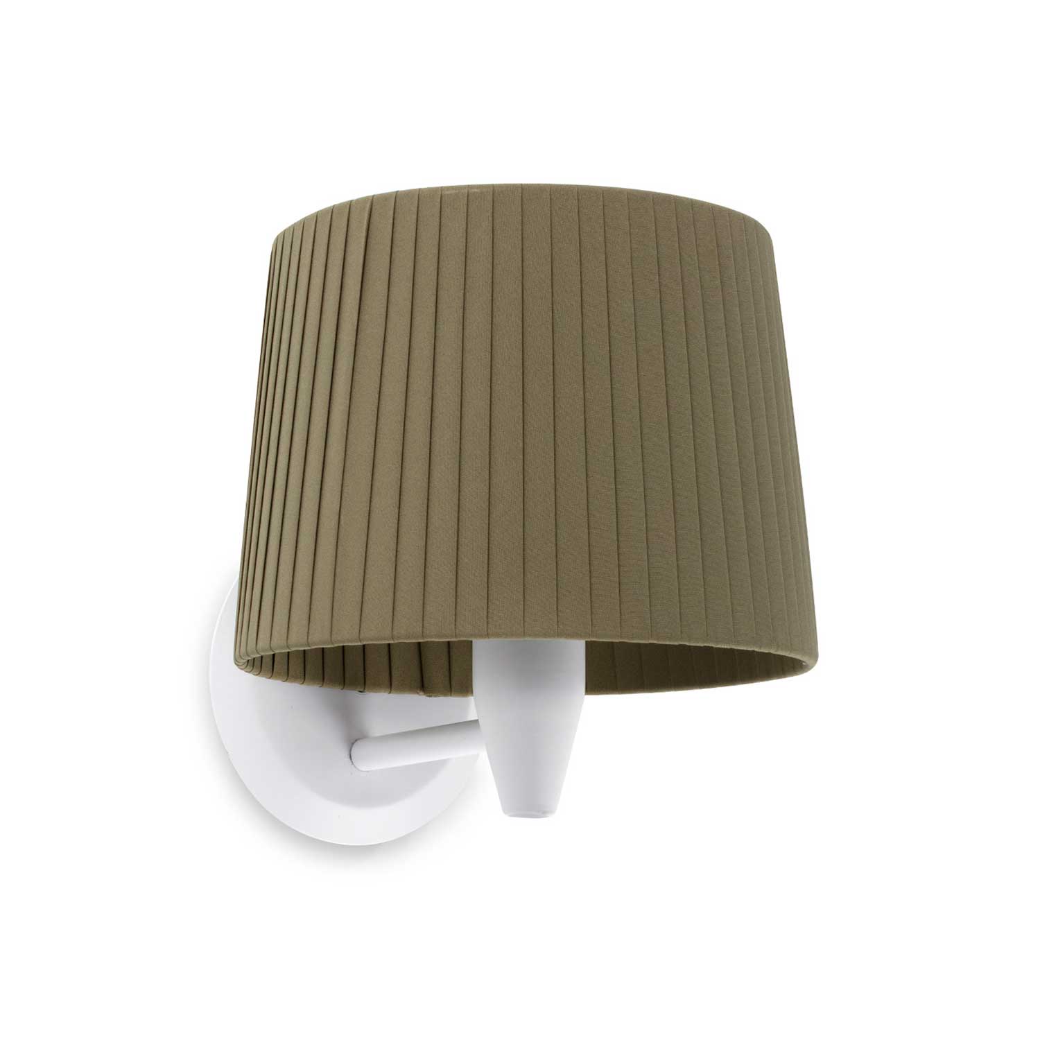 Samba - Aplique de pared moderno de tela para salón y dormitorio