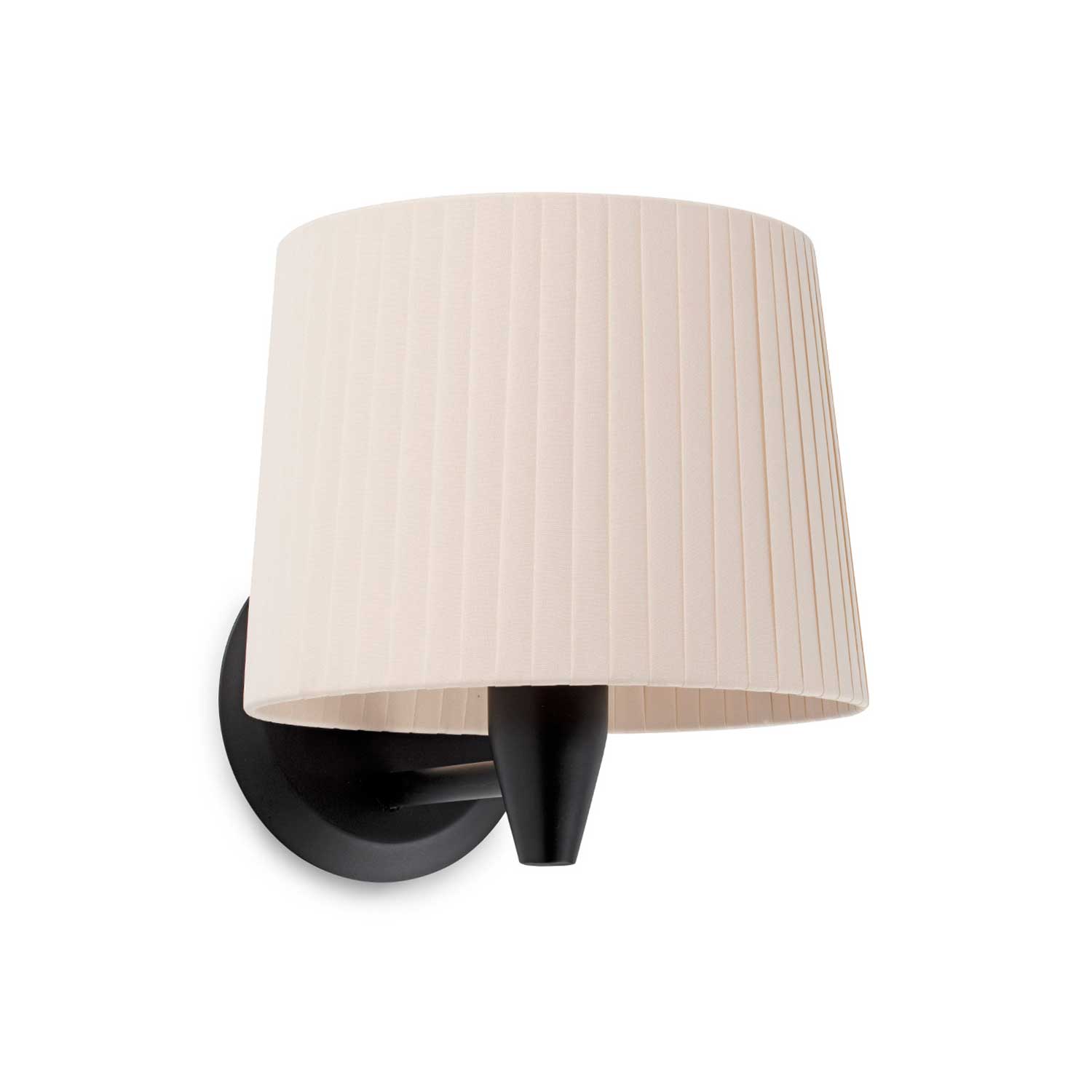 Samba - Aplique de pared moderno de tela para salón y dormitorio