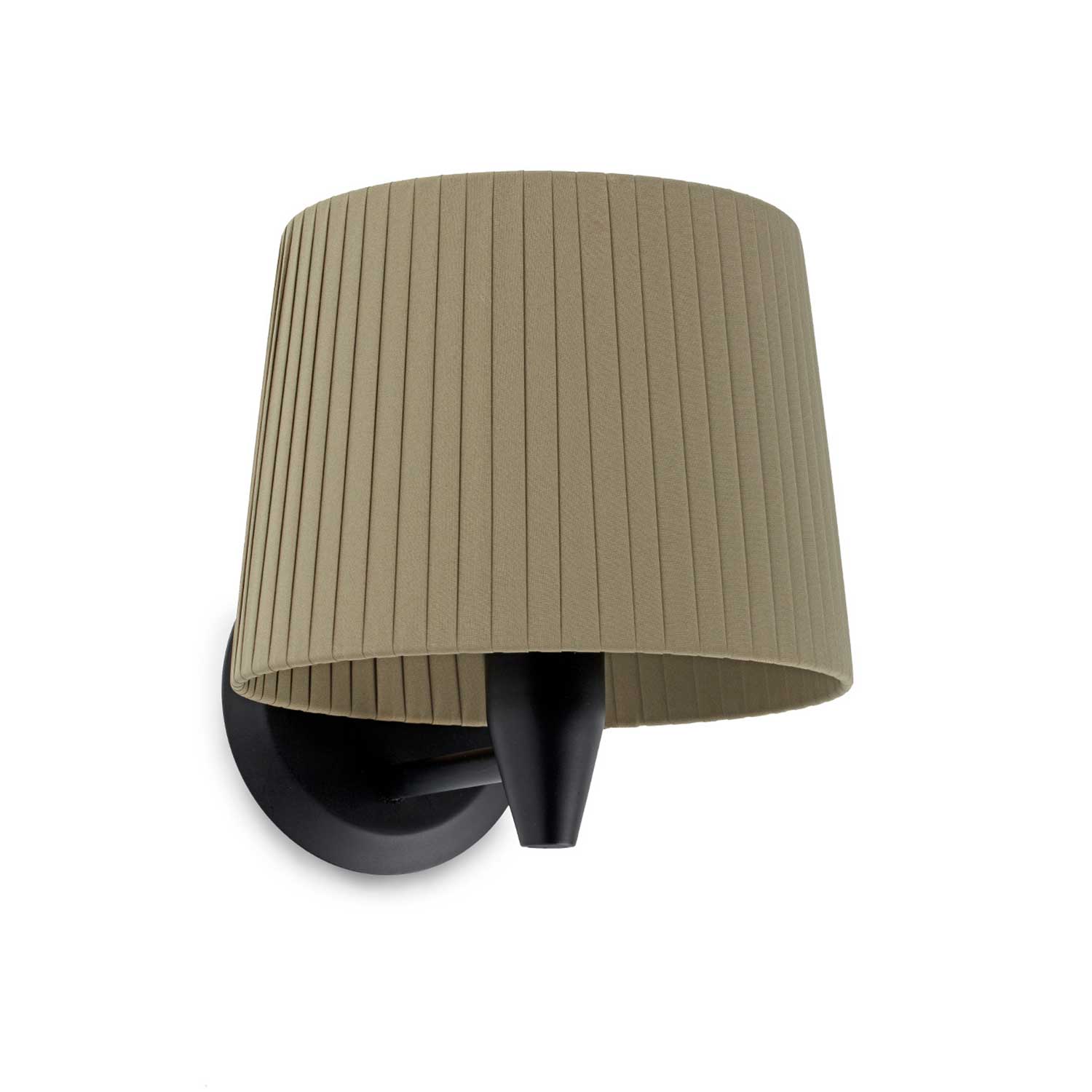 Samba - Aplique de pared moderno de tela para salón y dormitorio