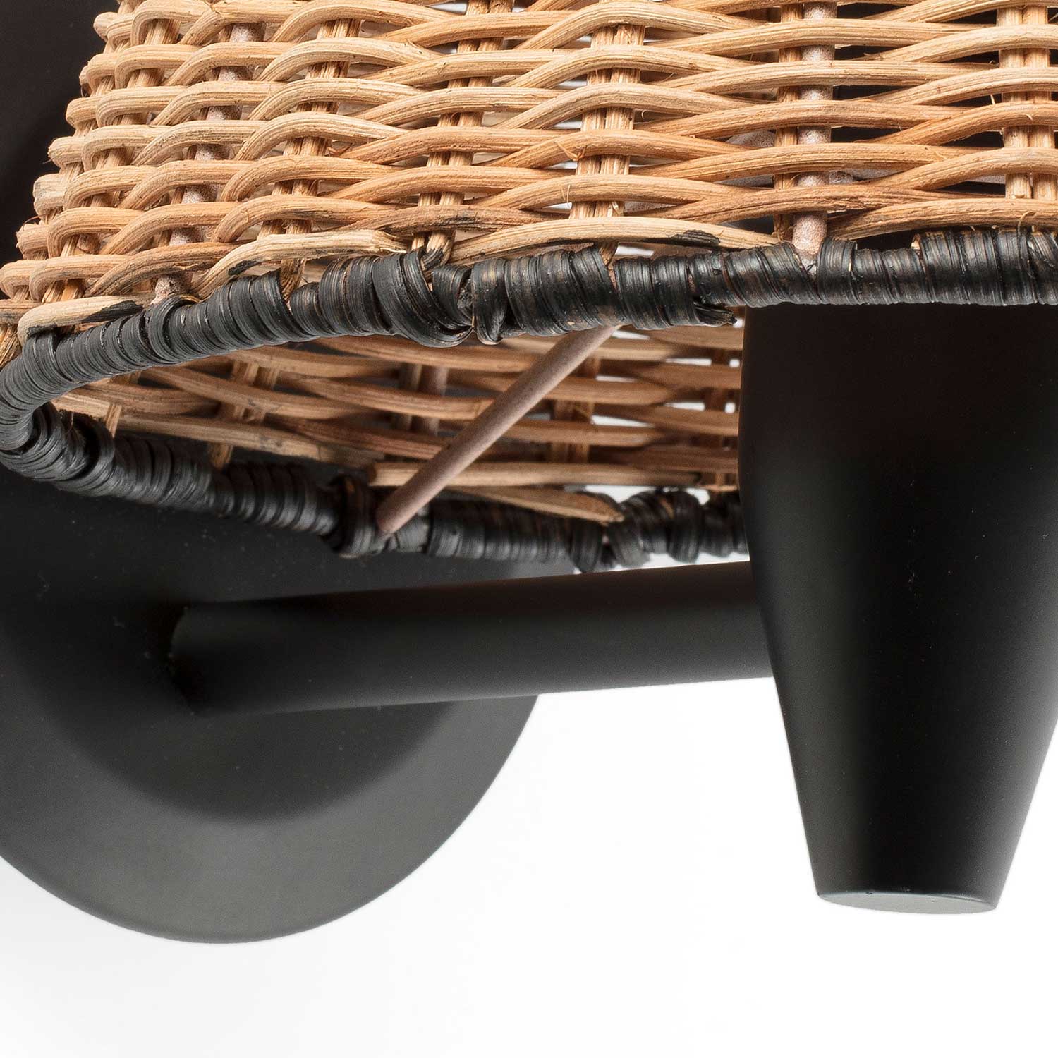 Sumba - Applique da parete in rattan per camera hotel bohémien