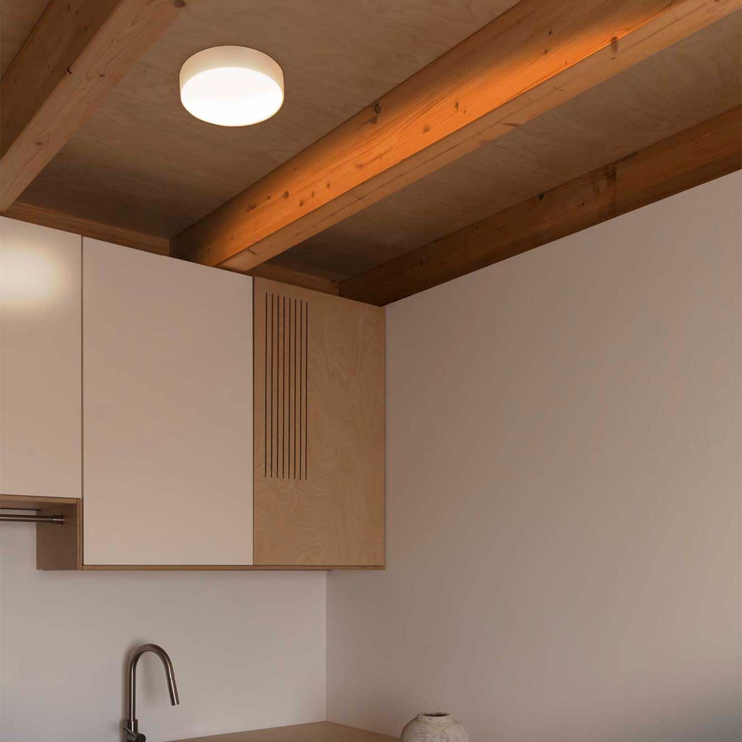 Aris - Plafonnier led rond moderne pour cuisine