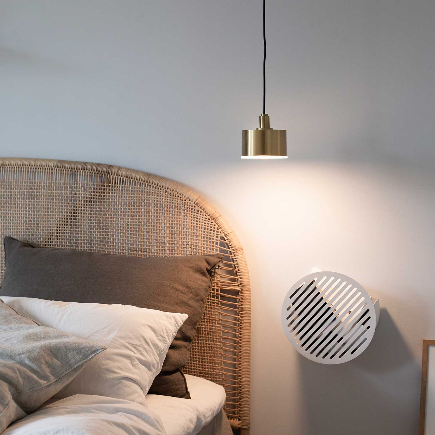 Nora - Modern design metal or brass pendant light