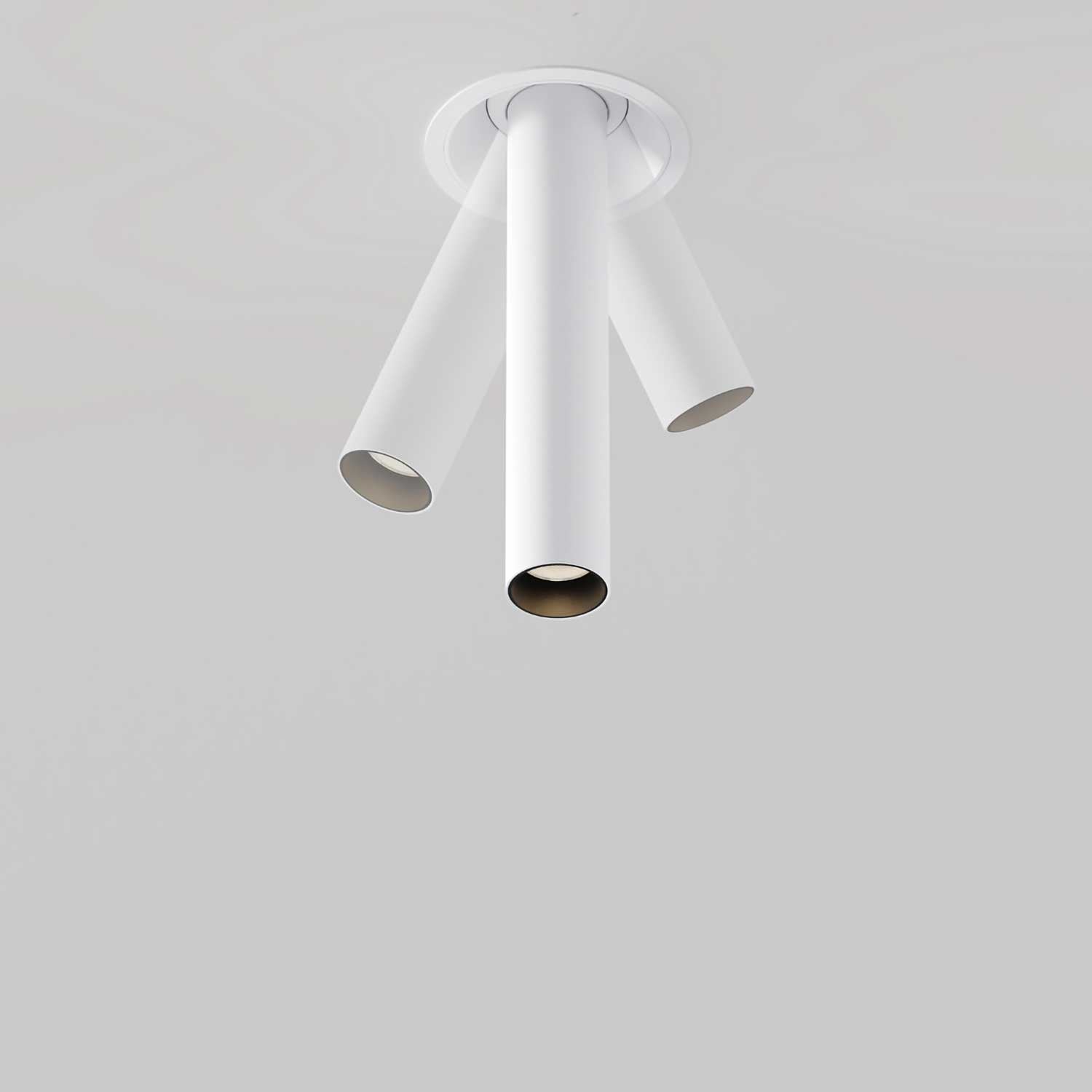 Focus T - Plafonnier spot design orientable semi-encastré