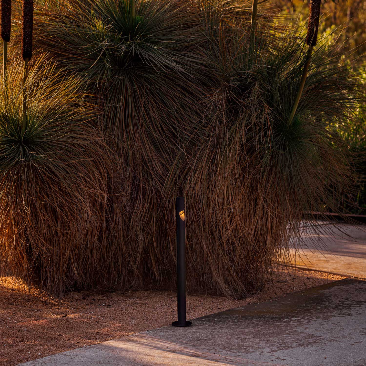 Bezel - Modern LED garden pathway light fixture