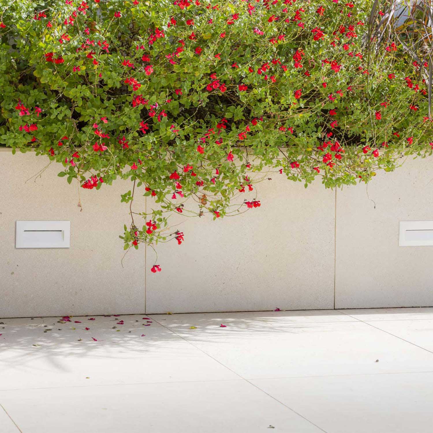 Mani - Lámpara de pared LED empotrada exterior para jardín