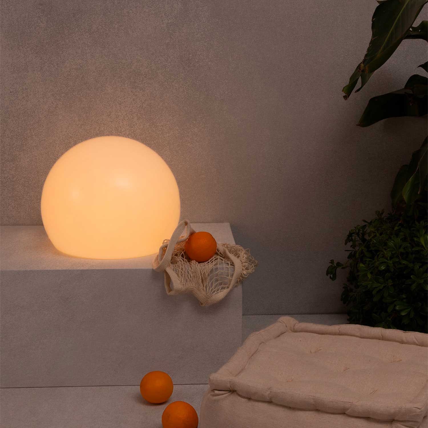 Balda - Bola luminosa exterior diseño para jardín