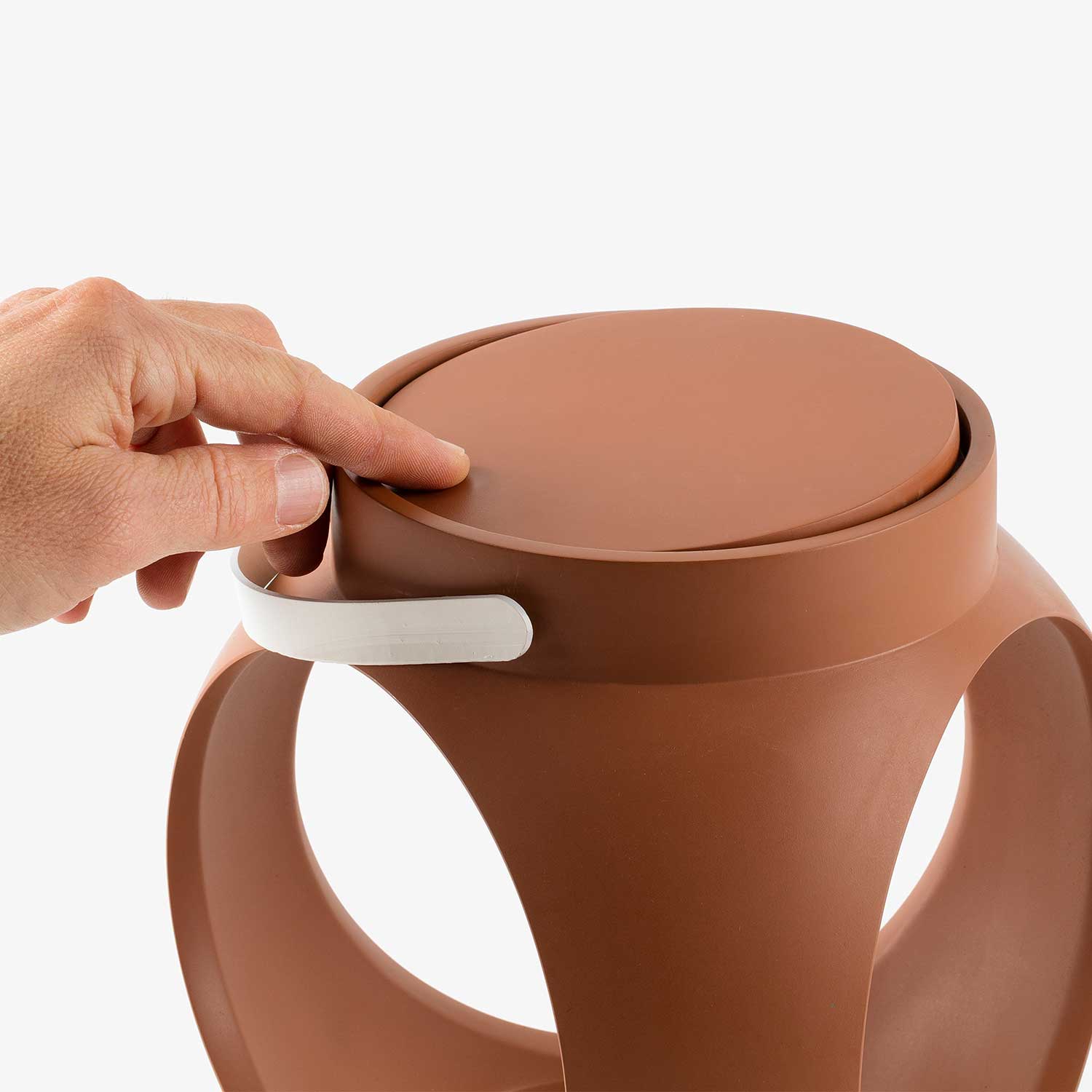 Candela - kabellose wiederaufladbare Außenlampe Terrakotta