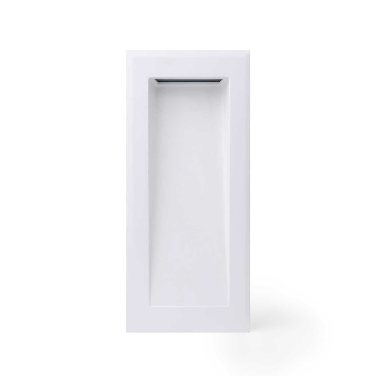 Soun - Eingelassene Wandlampe aus Stahl LED modernes Design