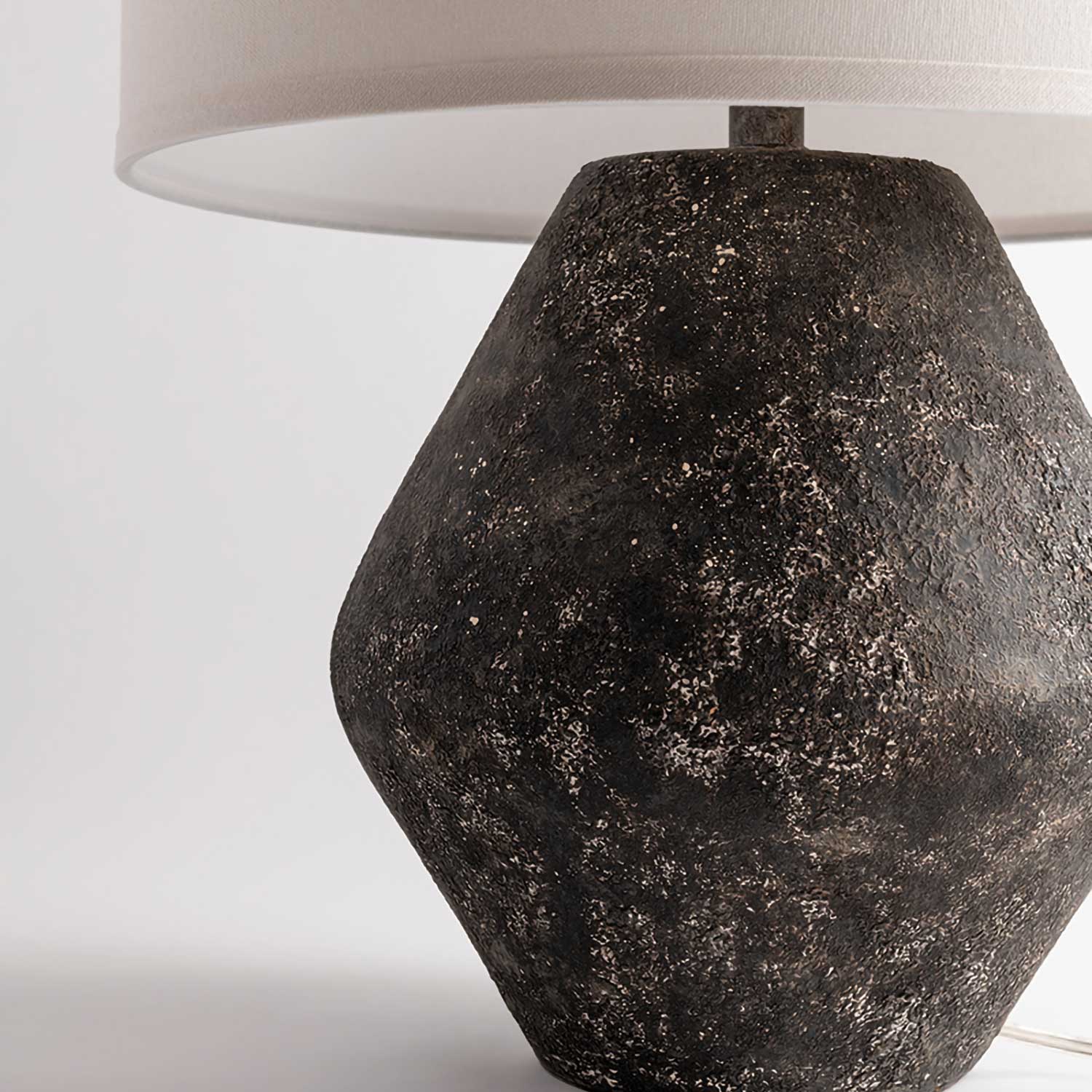 Artifact - Exotic design lava stone bedside lamp