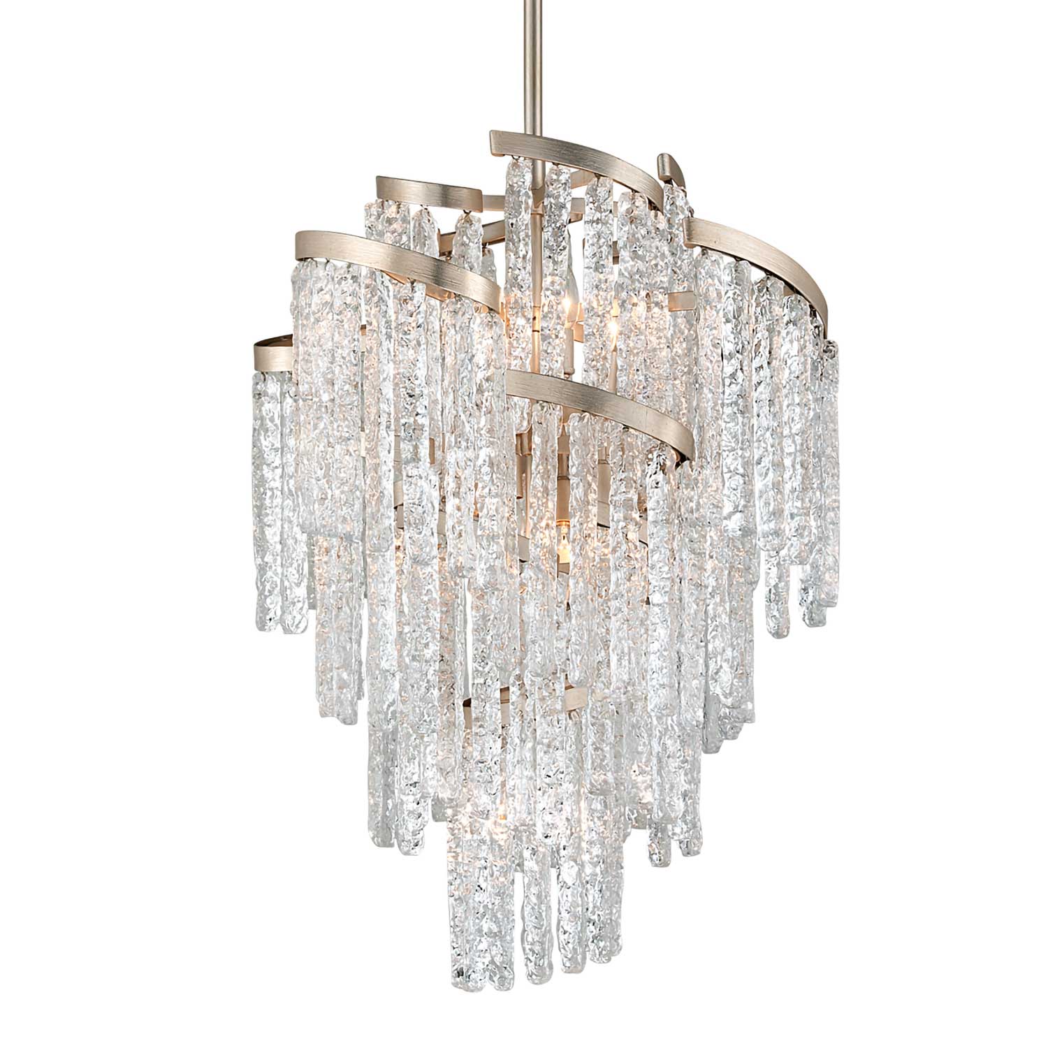 Mont Blanc - XXL crystal pendant chandelier for living room
