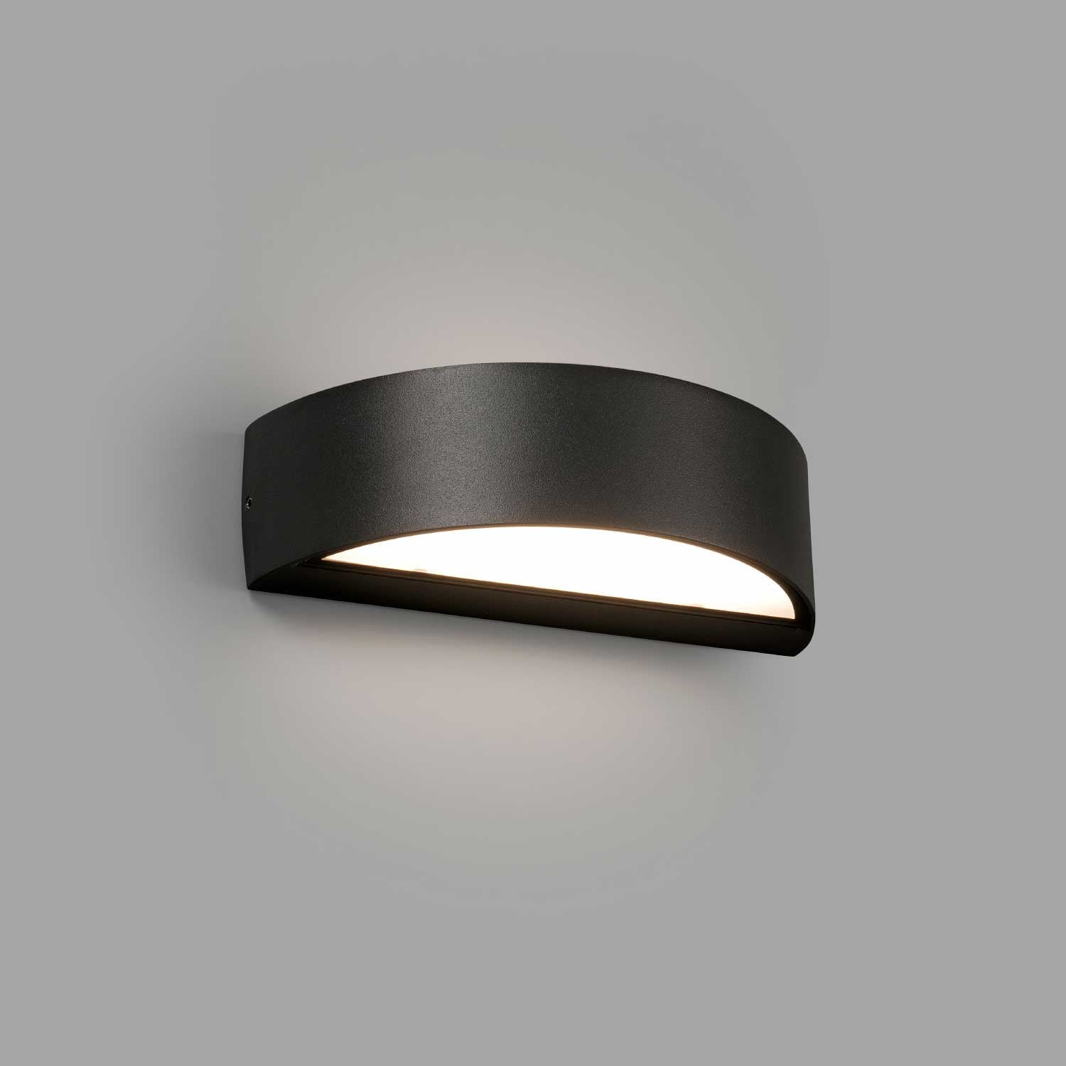 Oval - Applique murale d'extérieur led style moderne