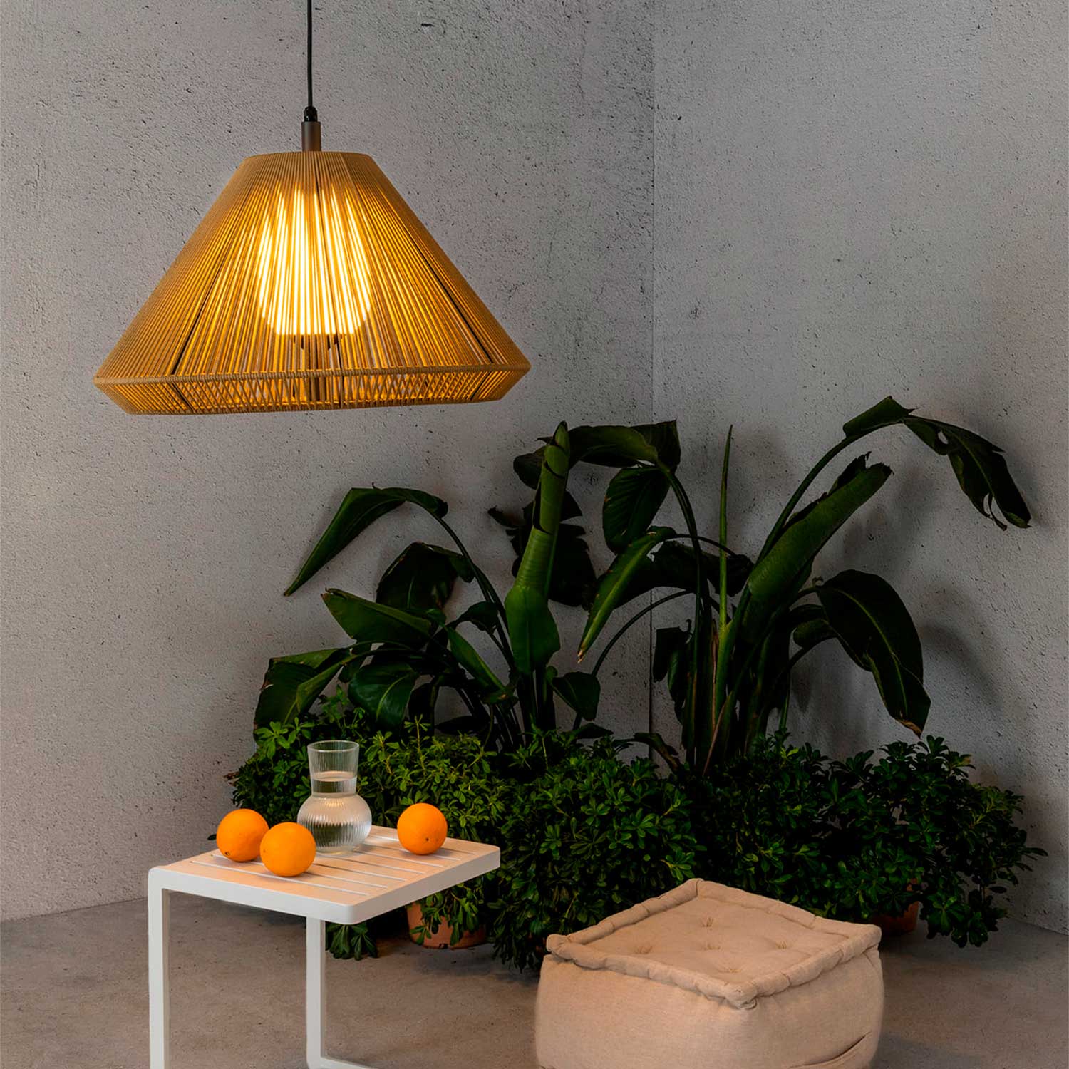 Saigon - Outdoor pendant light for modern pergola