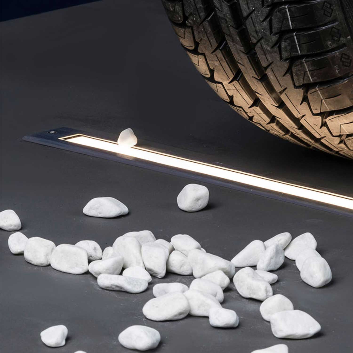 Falls - Foco empotrado exterior para iluminación en el suelo