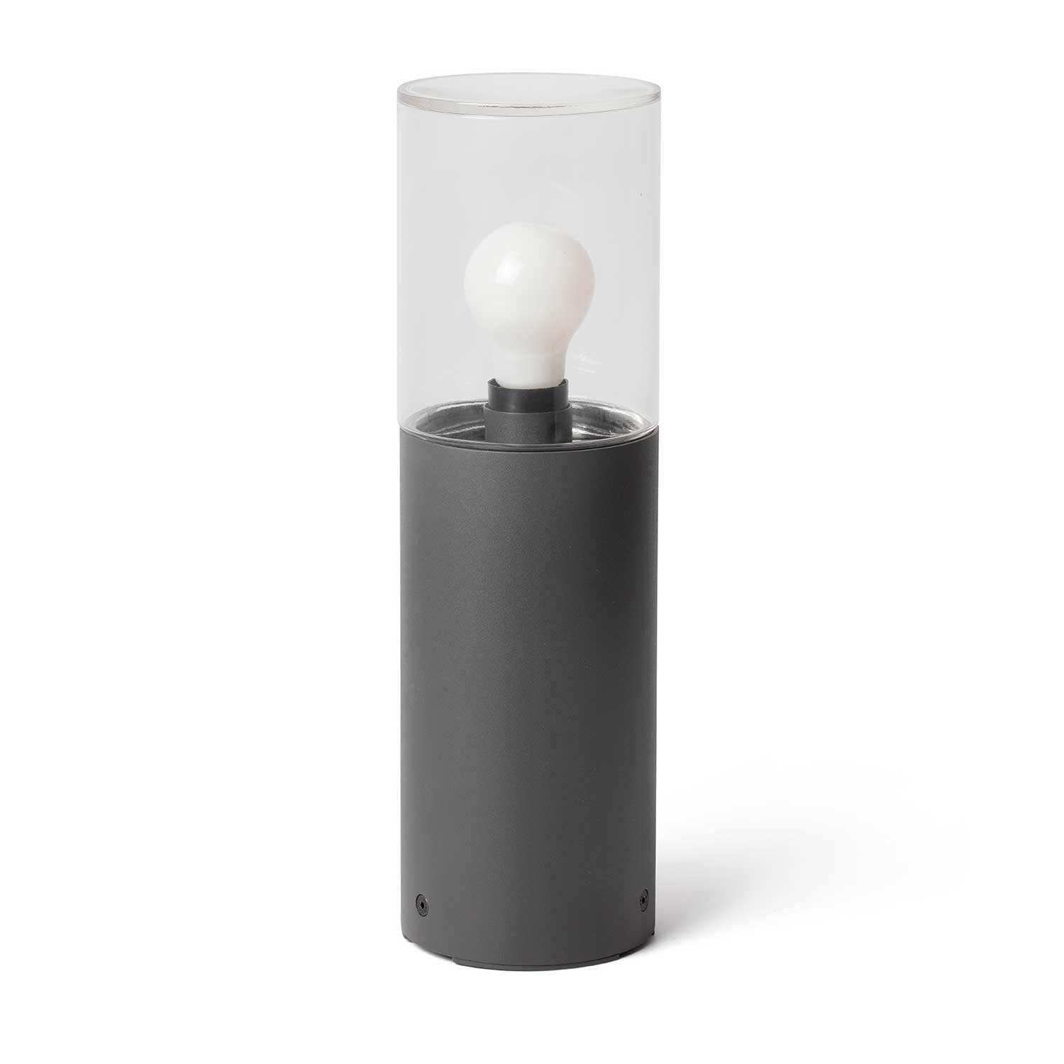 Kila - Modern glass outdoor light bollard