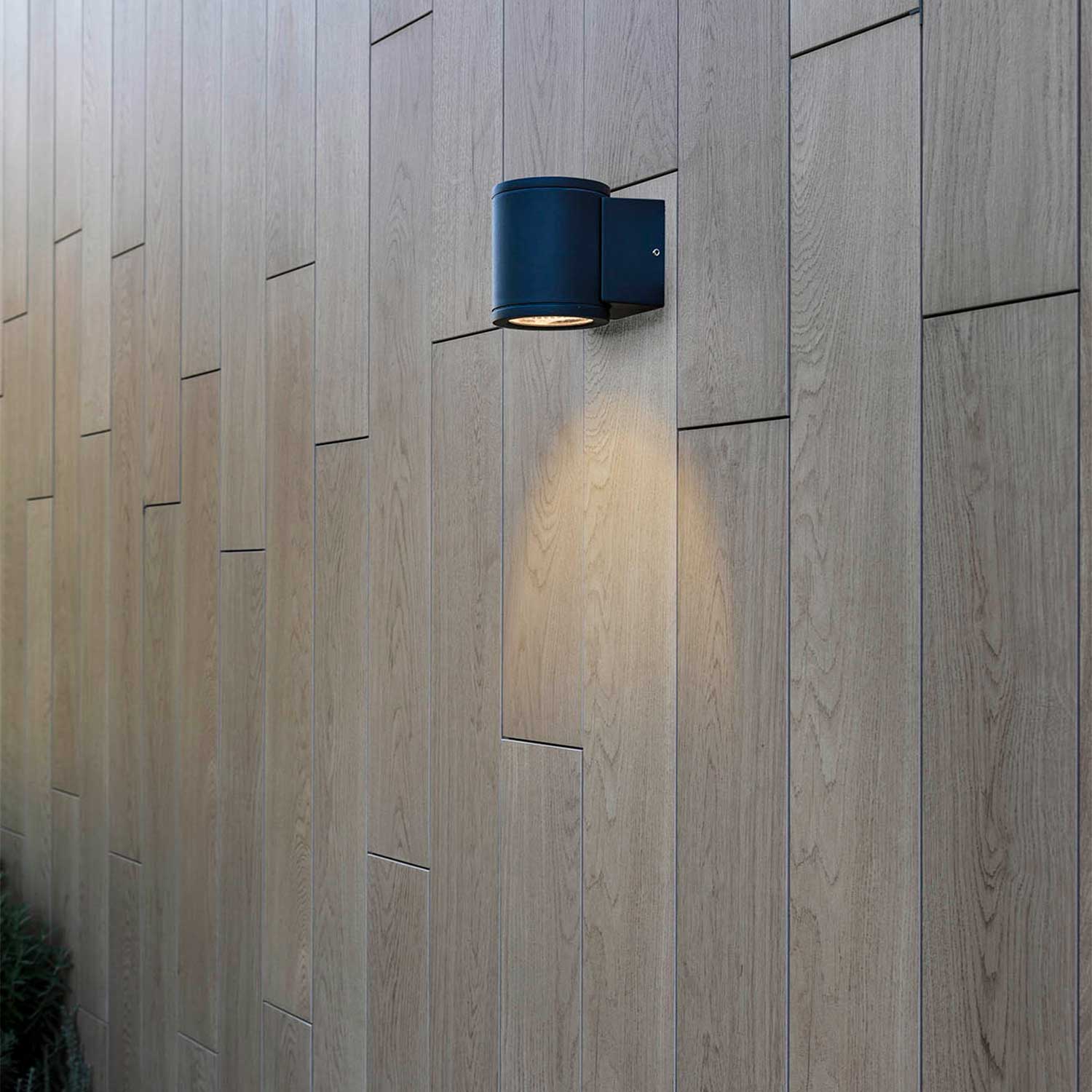 Tond - Applique murale led extérieur moderne gris foncé