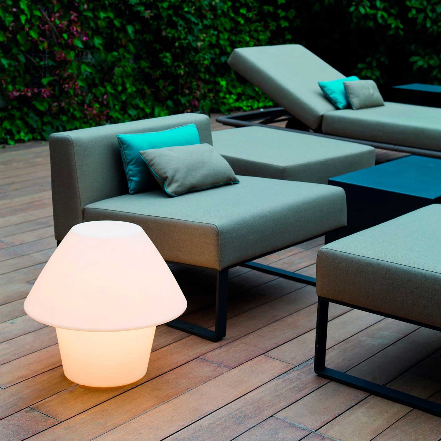 Versus - Lámpara de exterior hongo diseño