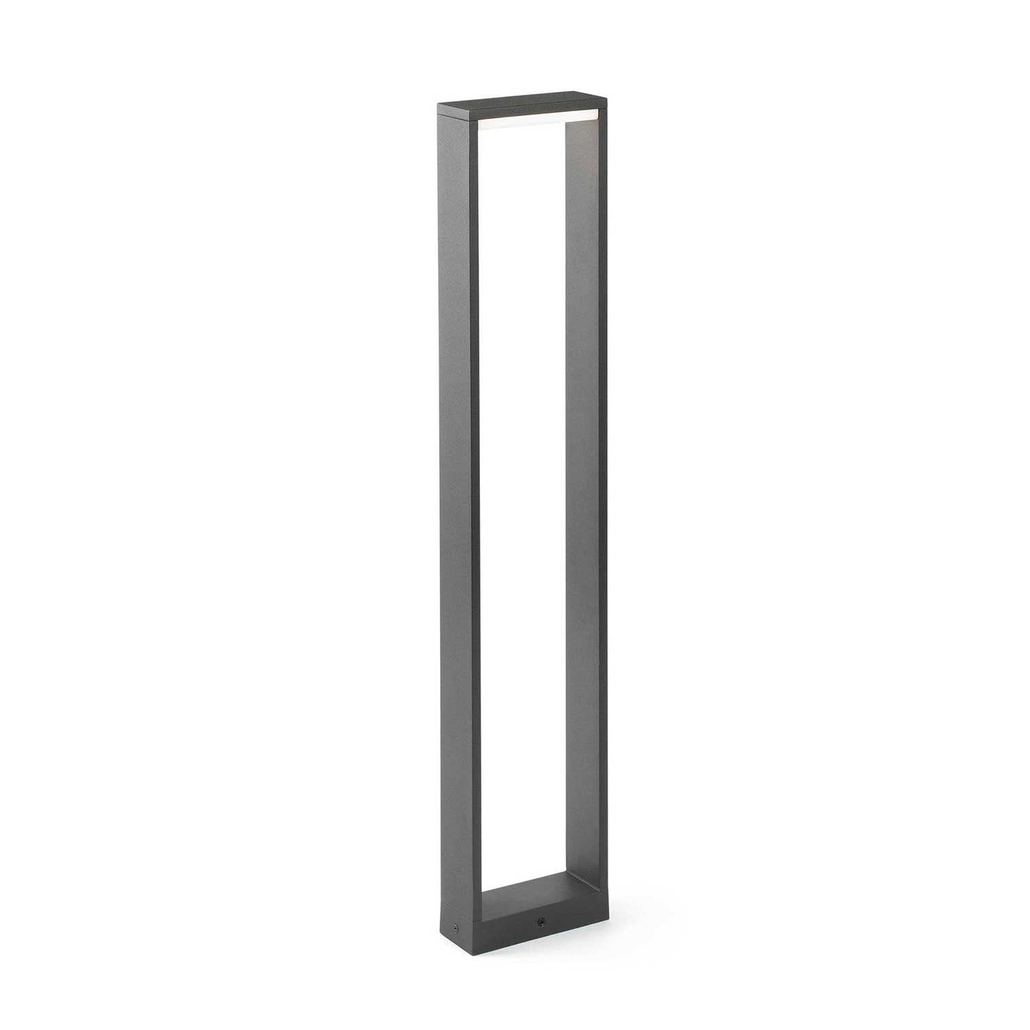 Alp - LED bollard 3000K for modern garden lighting