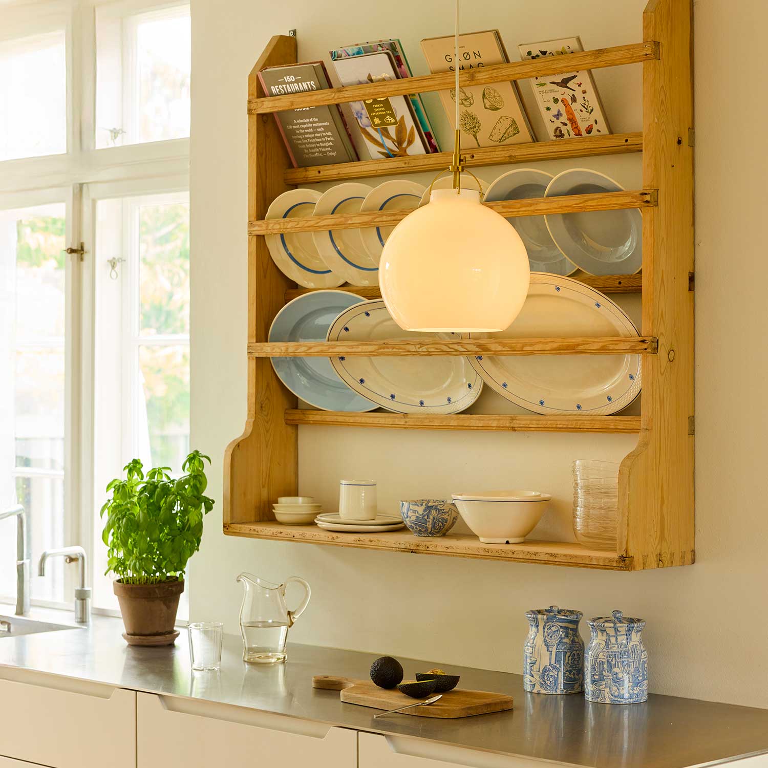 Тоскана - Цветная подвесная лампа в винтажном дизайне для комнаты