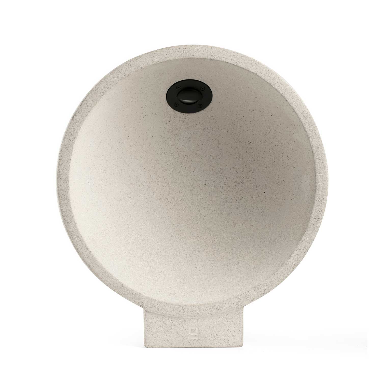 Gaia - Design LED bollard in concrete for modern outdoor use