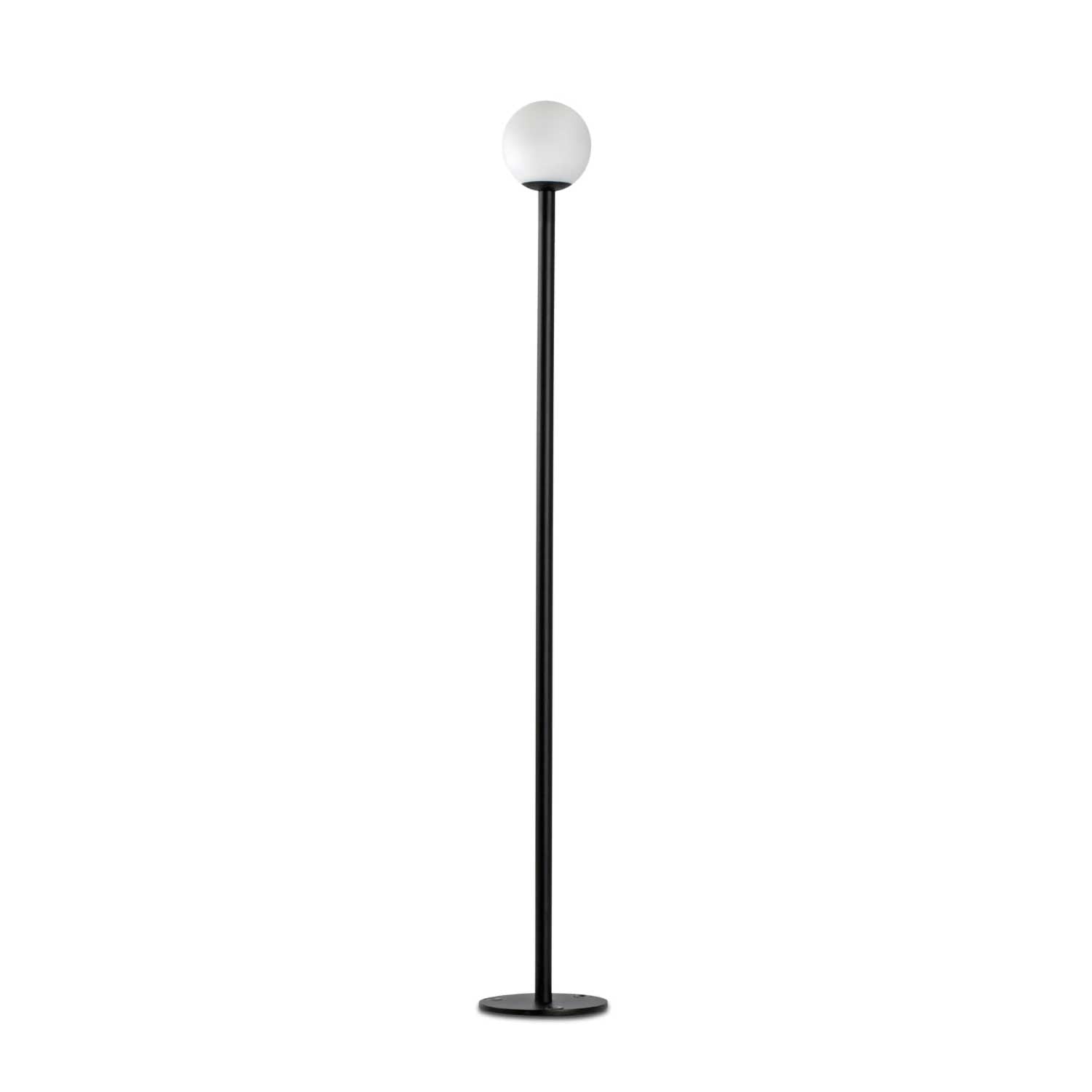 Cuca - Balise led extérieure en acier noir design minimaliste