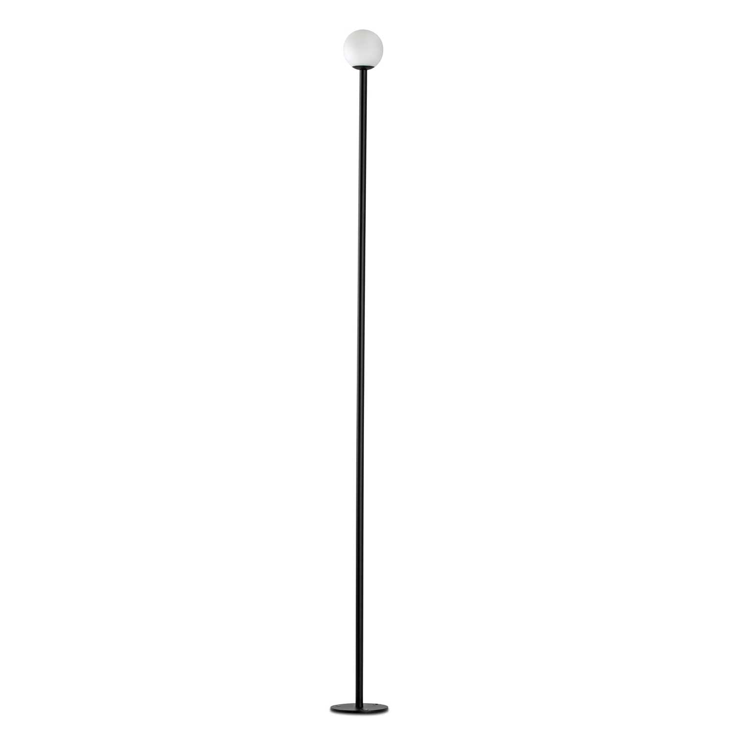 Cuca - Balise led extérieure en acier noir design minimaliste
