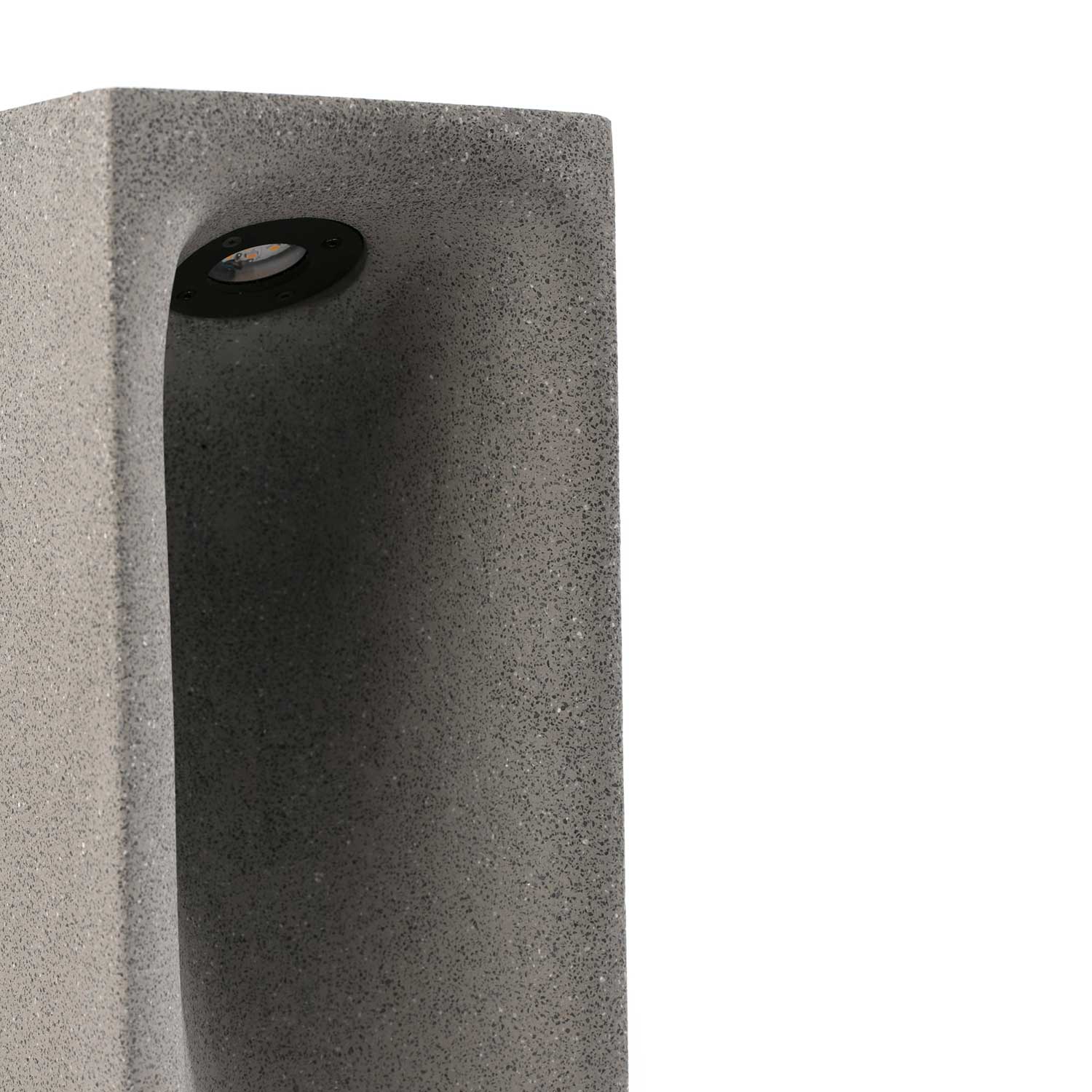 Grot - Modern design concrete outdoor LED beacon