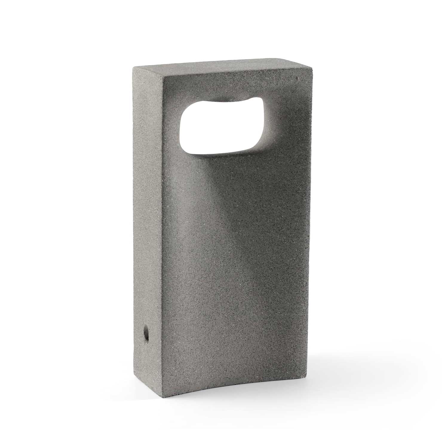 Glint - Concrete design outdoor LED bollard for modern garden