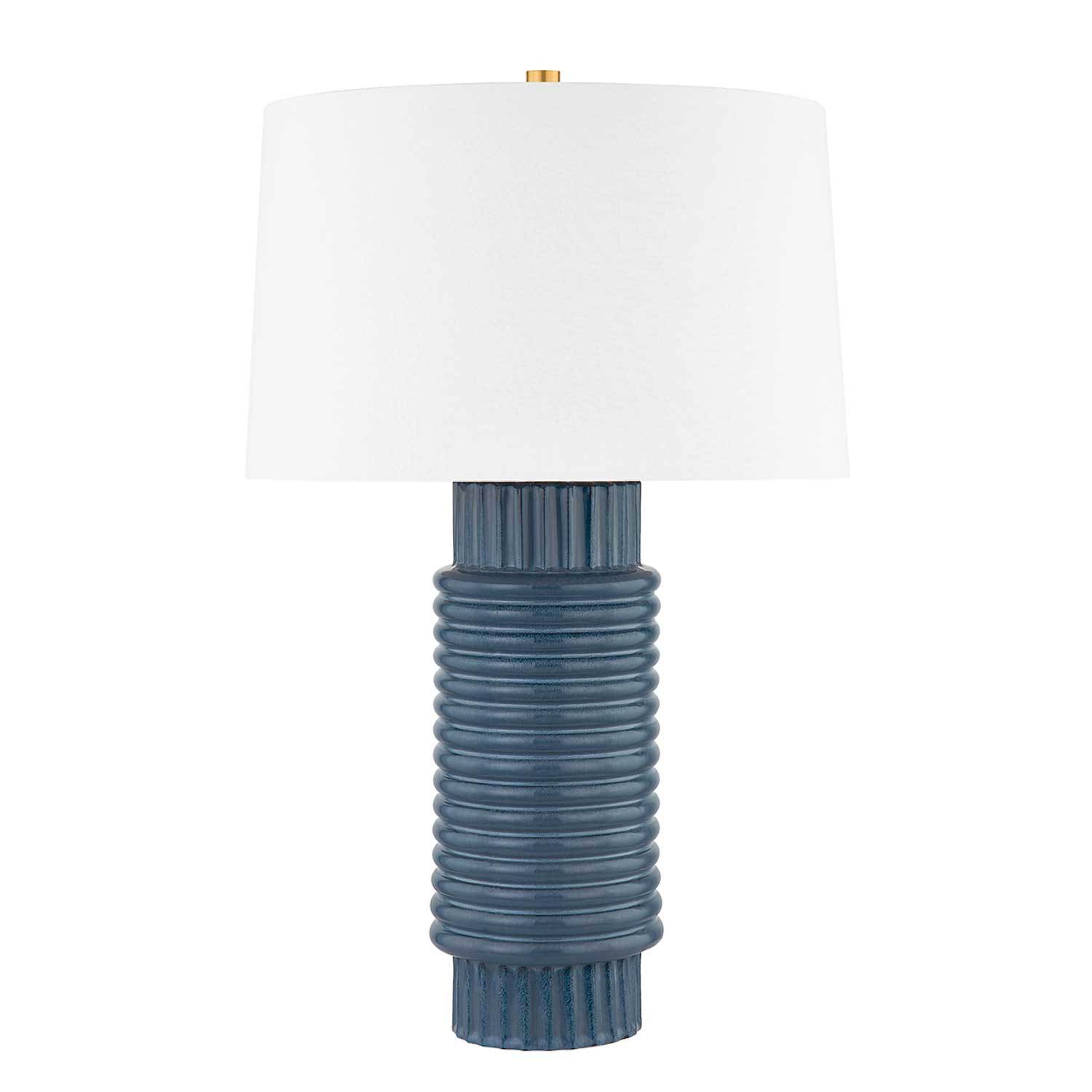 Broderick - Lampe sur pied en céramique moderne pour salon